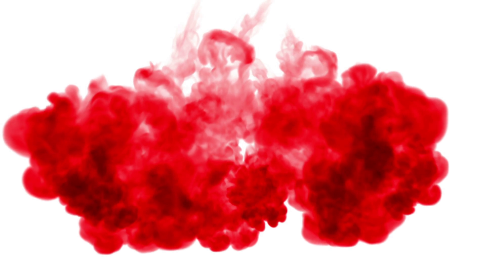 red color float in water and move in slow motion. Use for inky ...