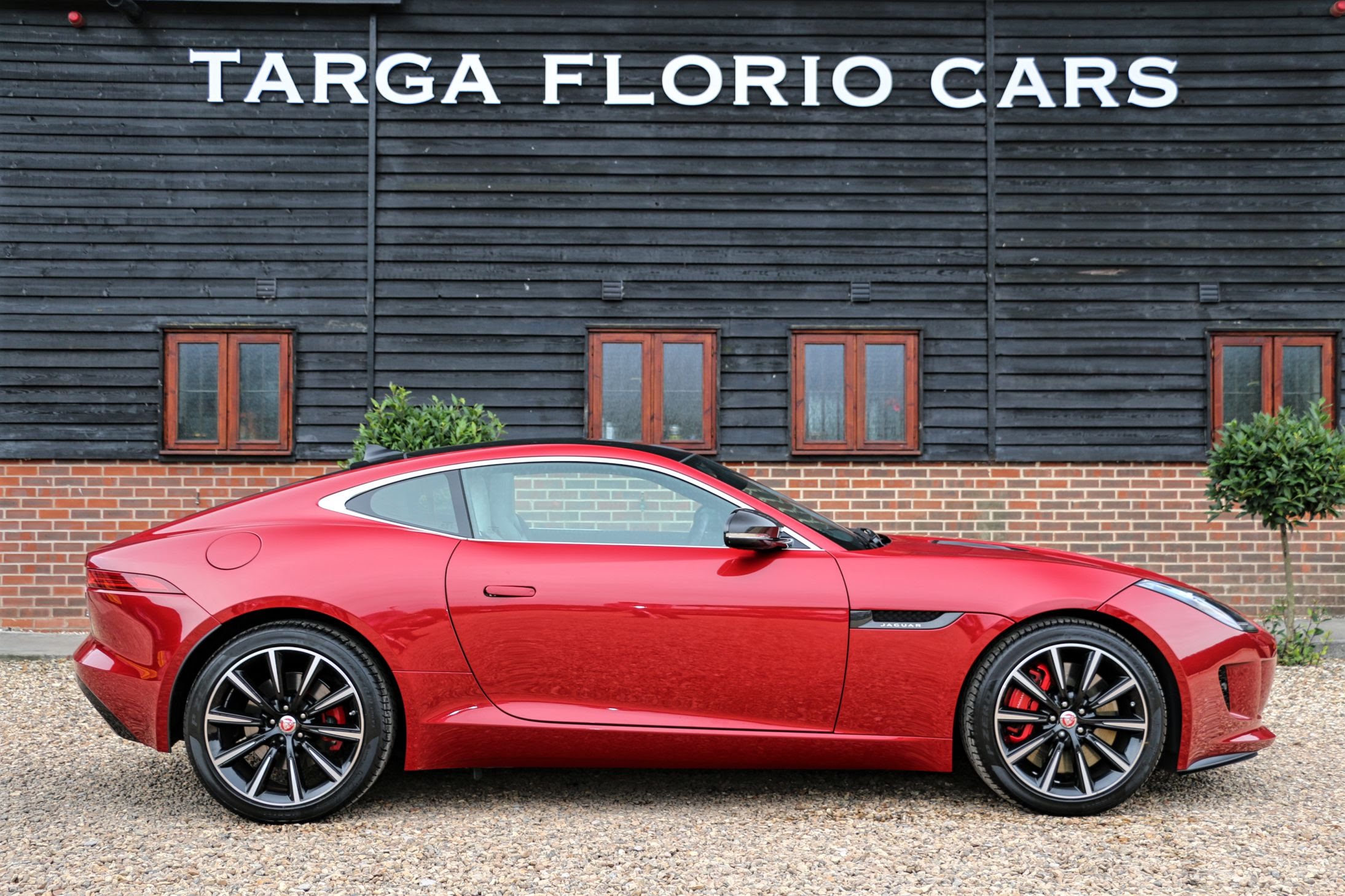 Jaguar F-Type V6 S Coupé finished in Italian Racing Red - YouTube