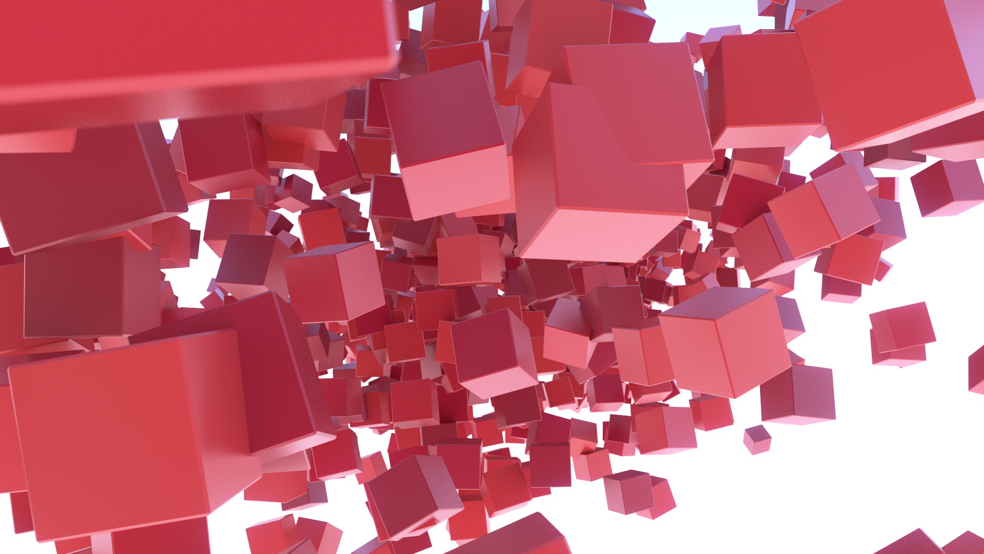 Red Cubes Wallpaper by aad345 on DeviantArt