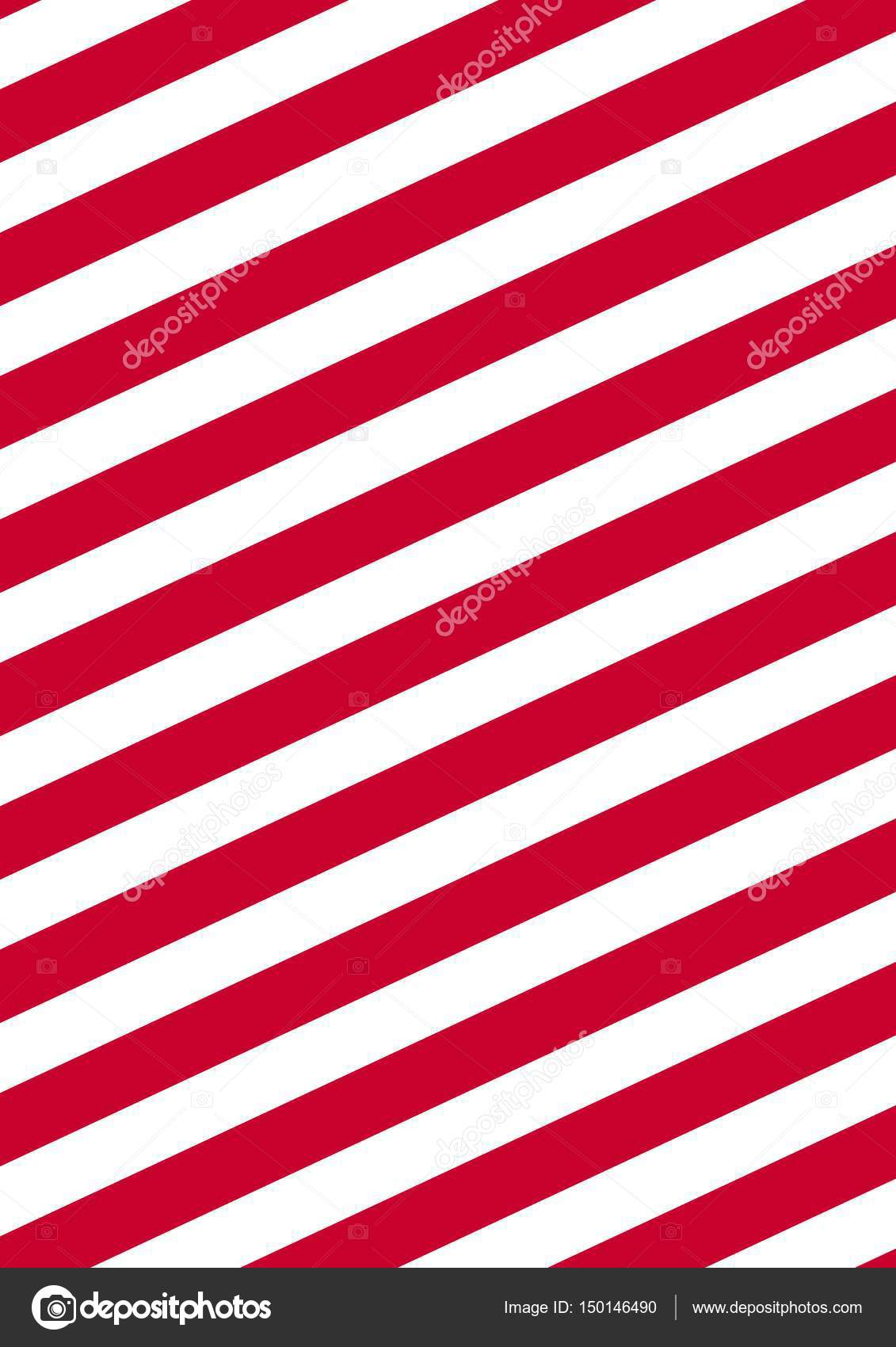 Red diagonal stripes photo