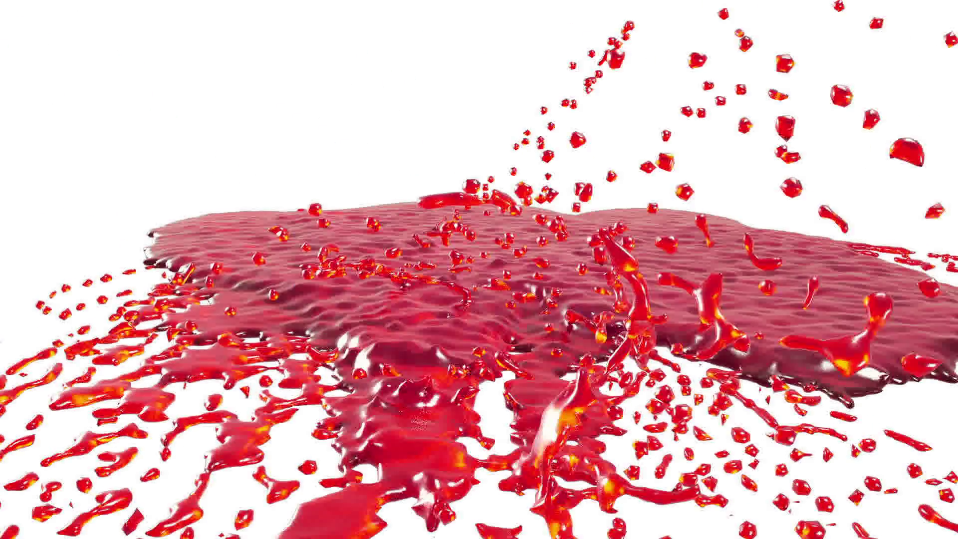 red drops falling on white screen. syrup Motion Background - Videoblocks
