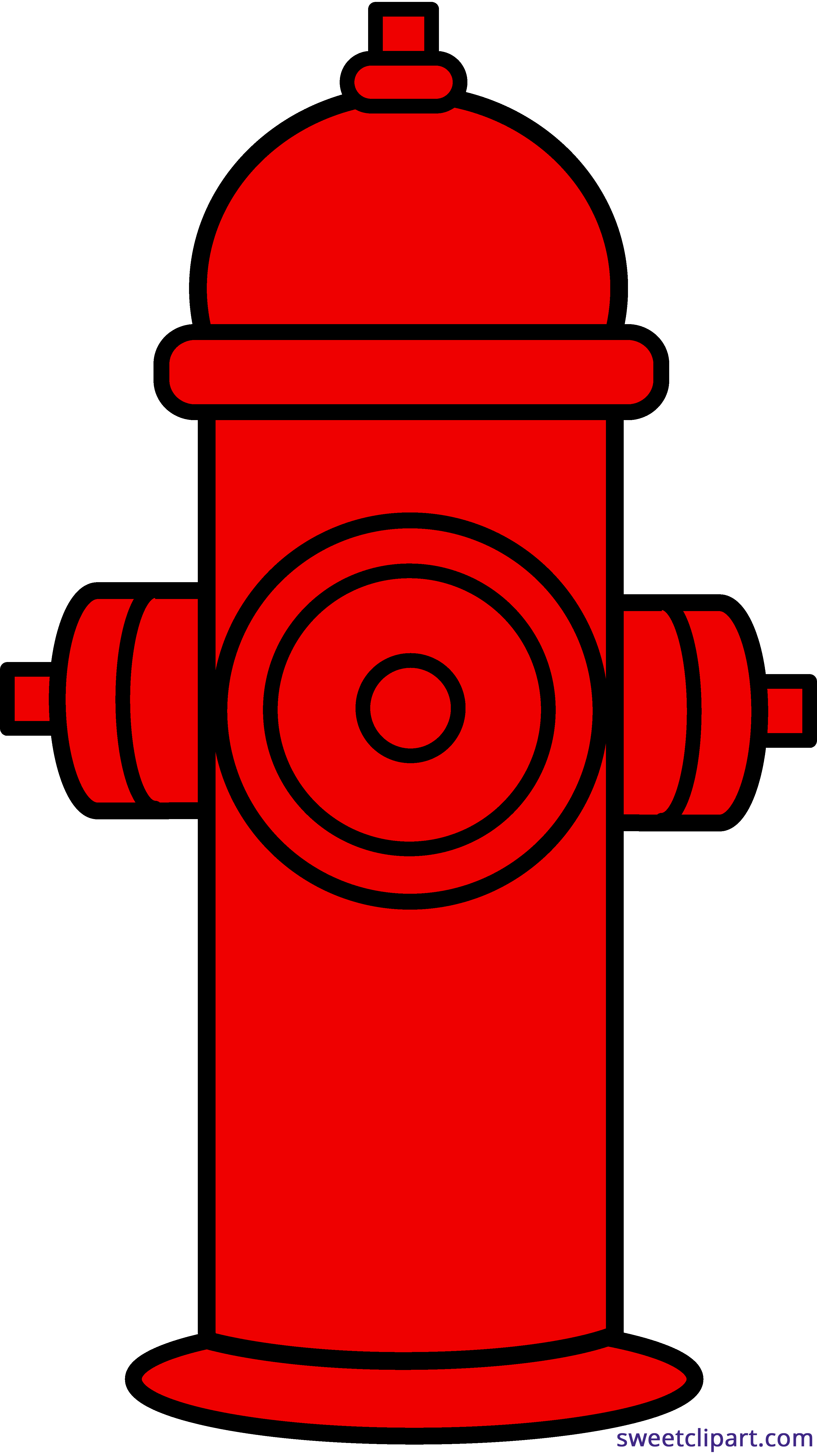 Fire Hydrant Red Clipart - Sweet Clip Art