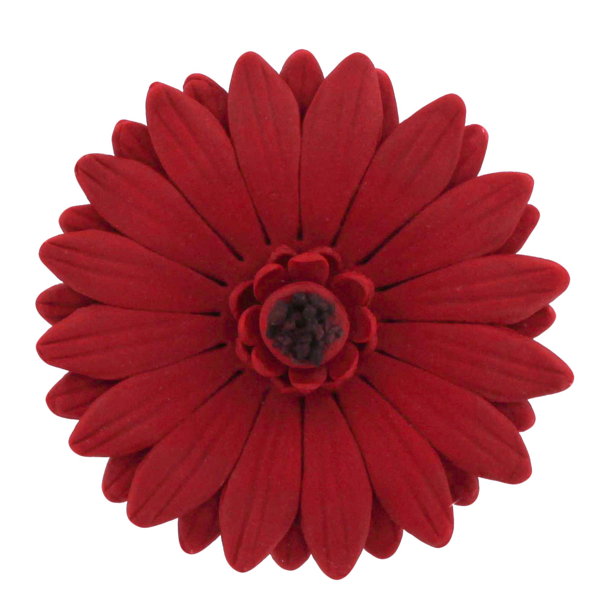 Gerbera Daisy Deep Red, 8 Count by Chef Alan Tetreault Daisies
