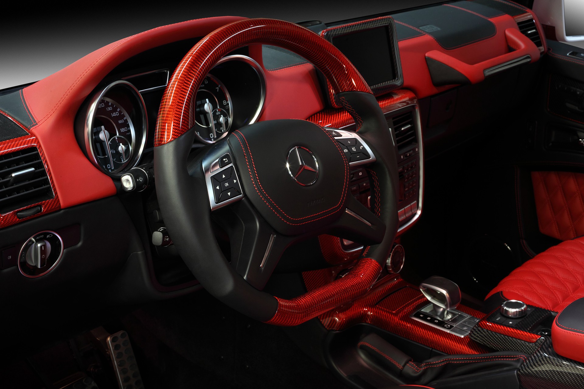 Mercedes-Benz G63 RED interior / TopCar