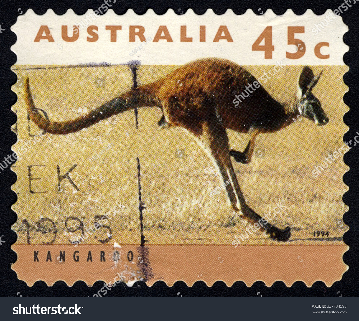 Australia Circa 1994 Stamp Printed Australia Stock Photo (Royalty ...