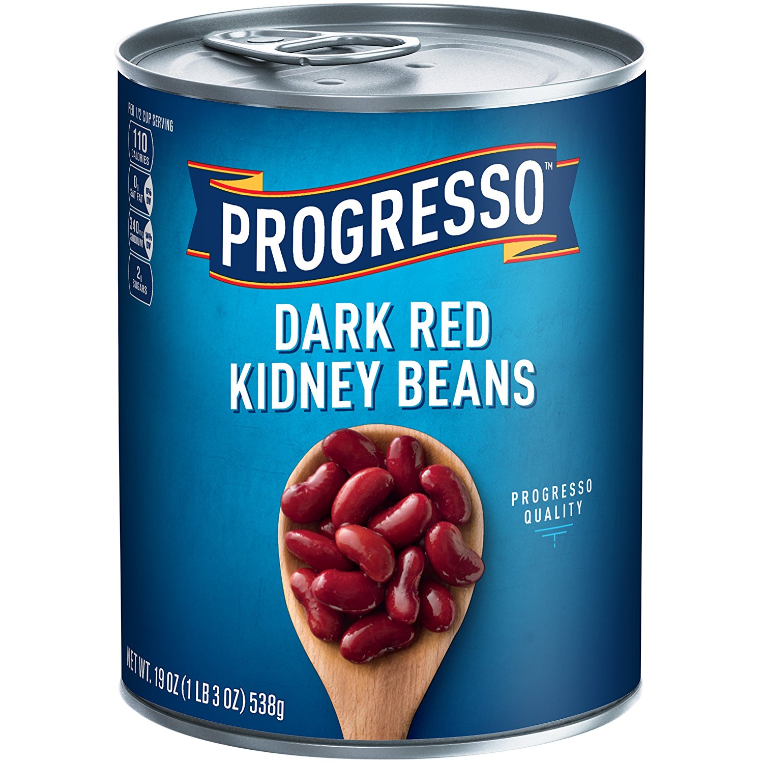 Amazon.com : Progresso Dark Red Kidney Beans, 19 oz Cans (Pack of 24 ...