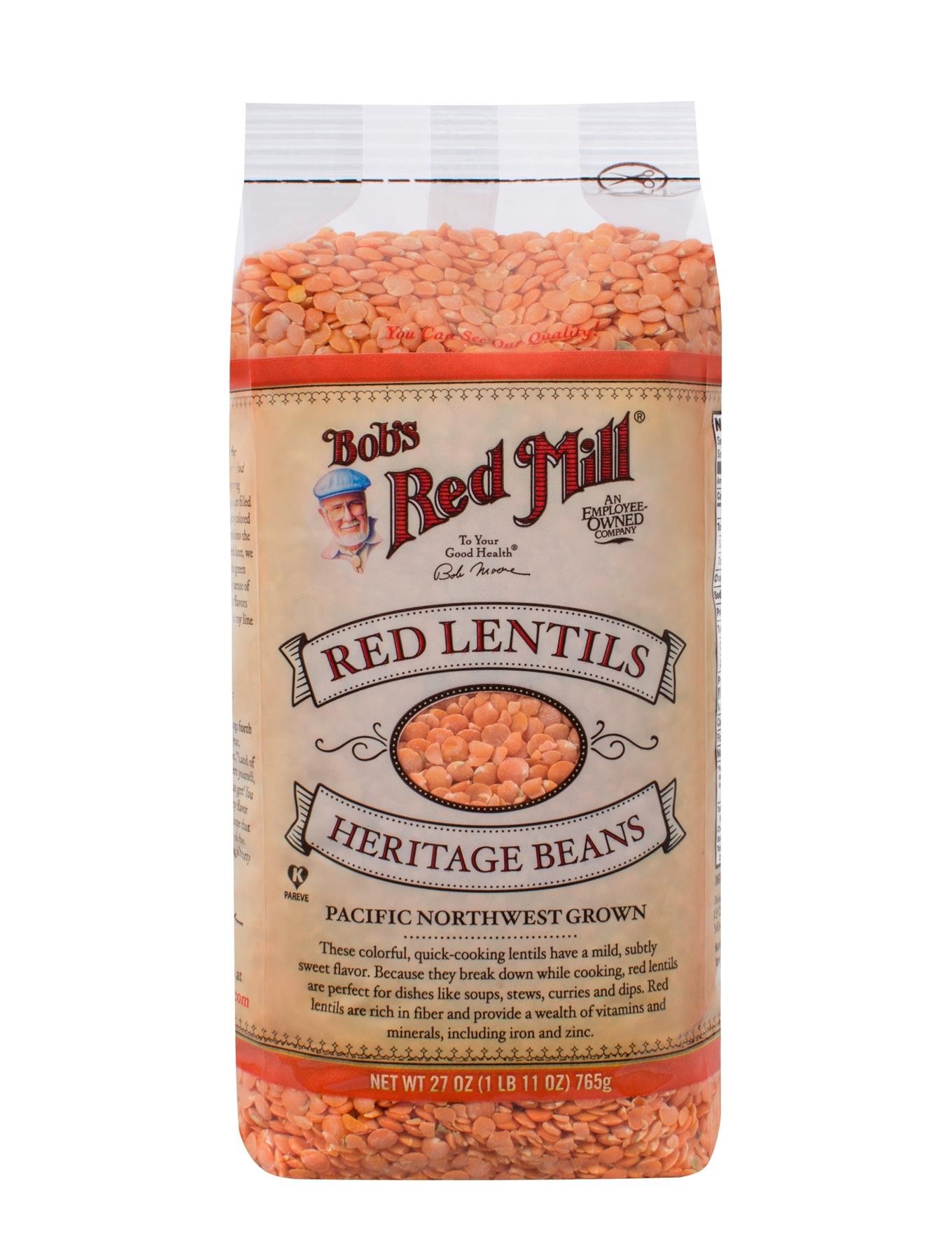 Red Lentils :: Bob's Red Mill Natural Foods