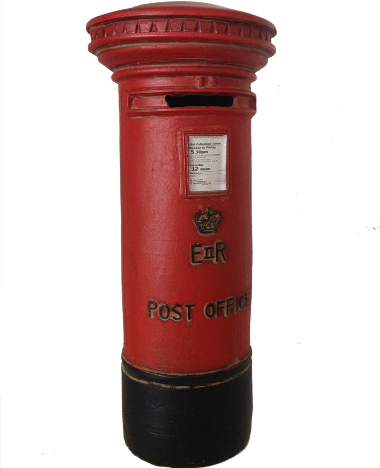 Red post box photo