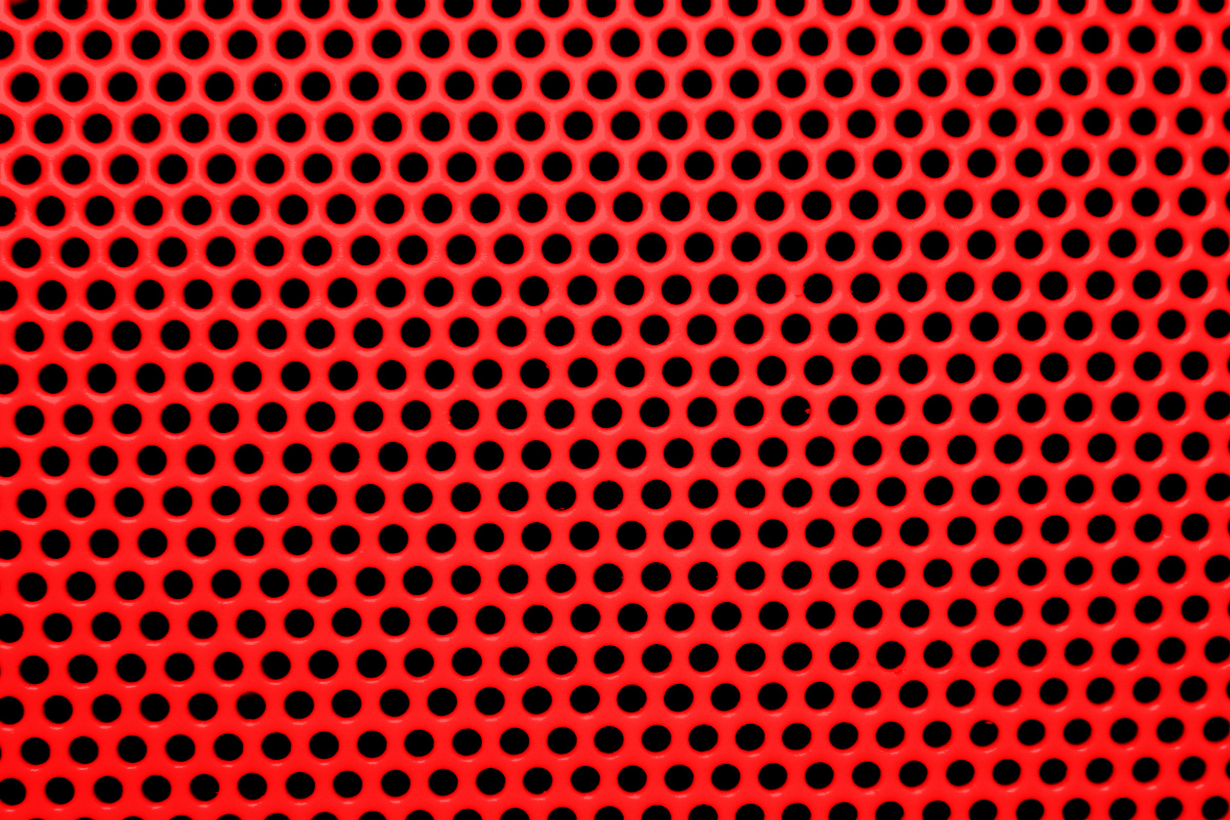 Bright Red Mesh with Round Holes Texture Picture | Free Photograph ...
