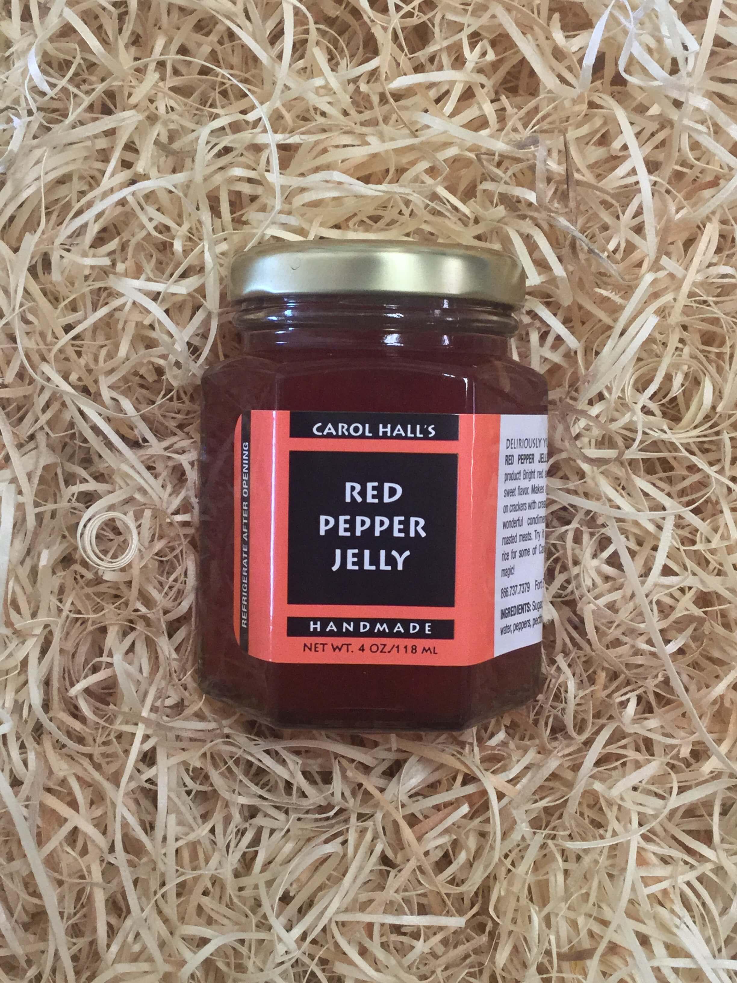 Red Pepper Jelly 4 oz. | Gourmet Jams and Jellies in Mendocino ...