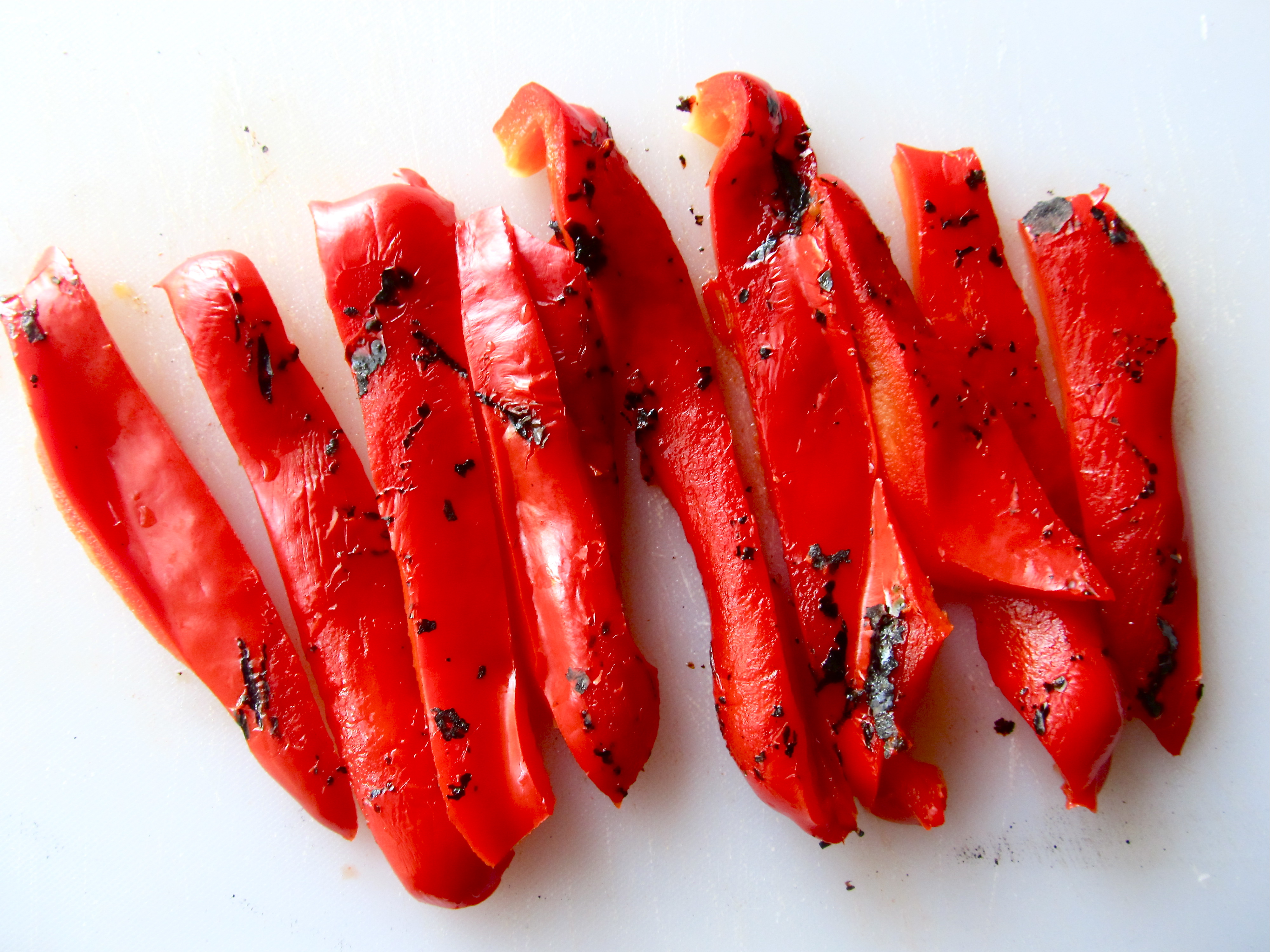 Red Peppers for a Blue Fish