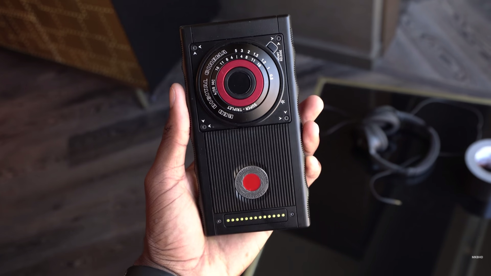 RED's $1,200 holographic phone features snap-on camera accessories