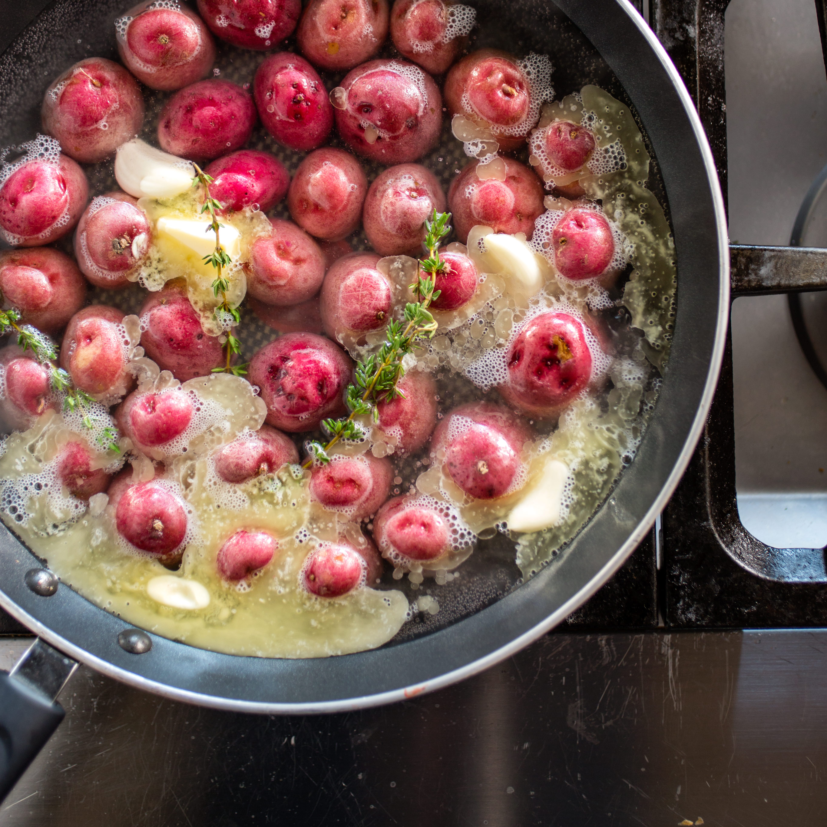 Braised Red Potatoes with Dijon and Tarragon | Cook's Illustrated