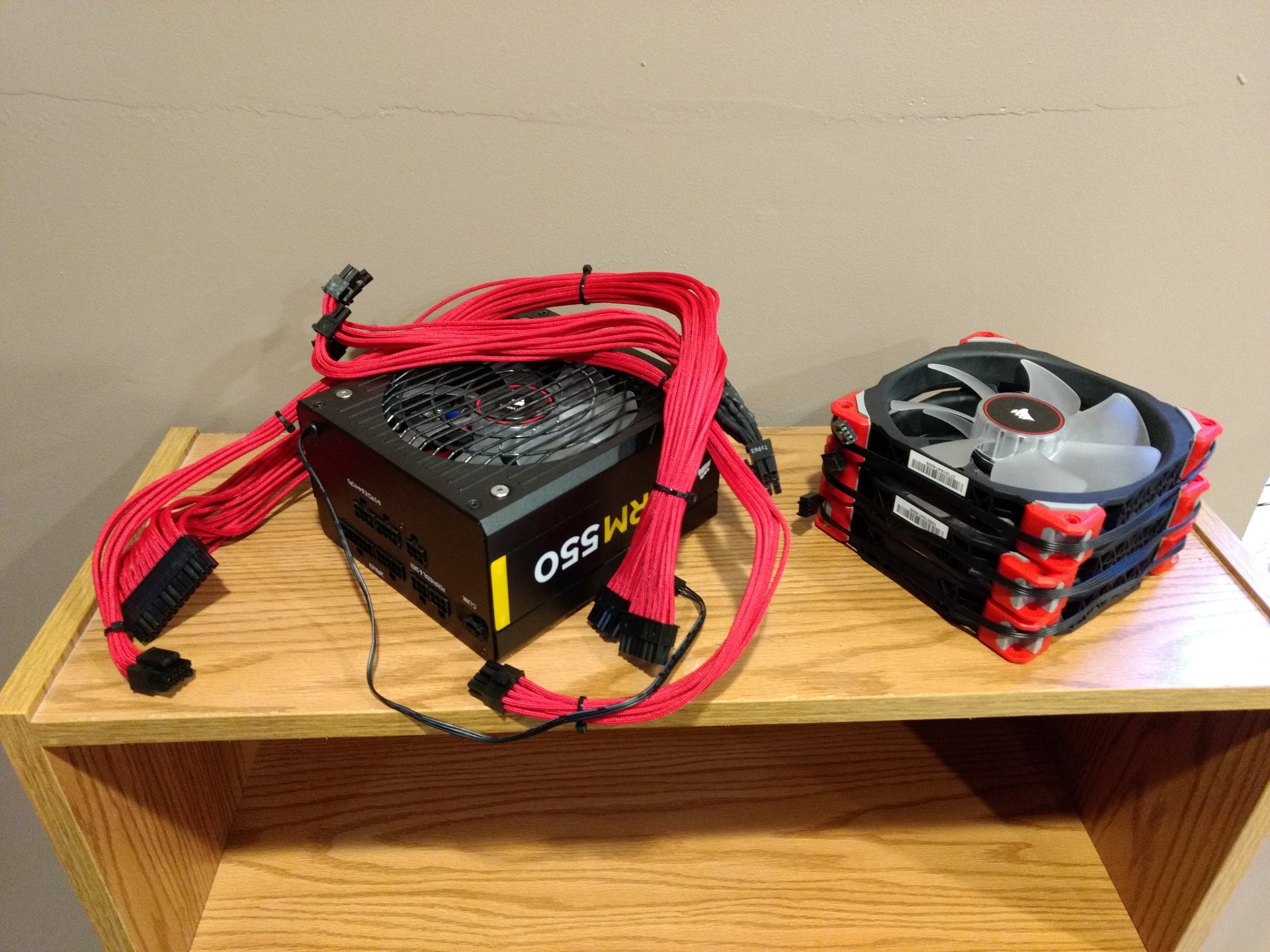 FS: PSU, Cables, Fans (Do you like red?) | [H]ard|Forum