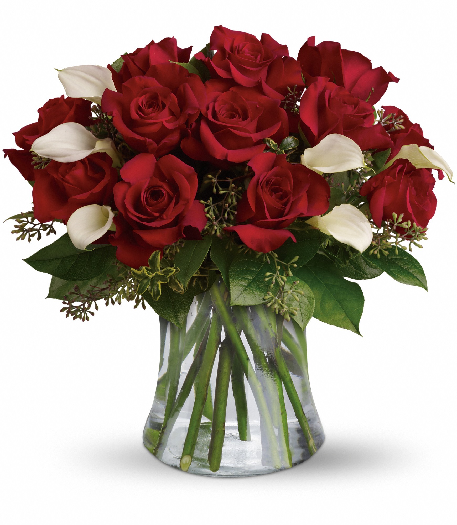 Teleflora's Be Still My Heart - Dozen Red Roses in Culver City, CA ...