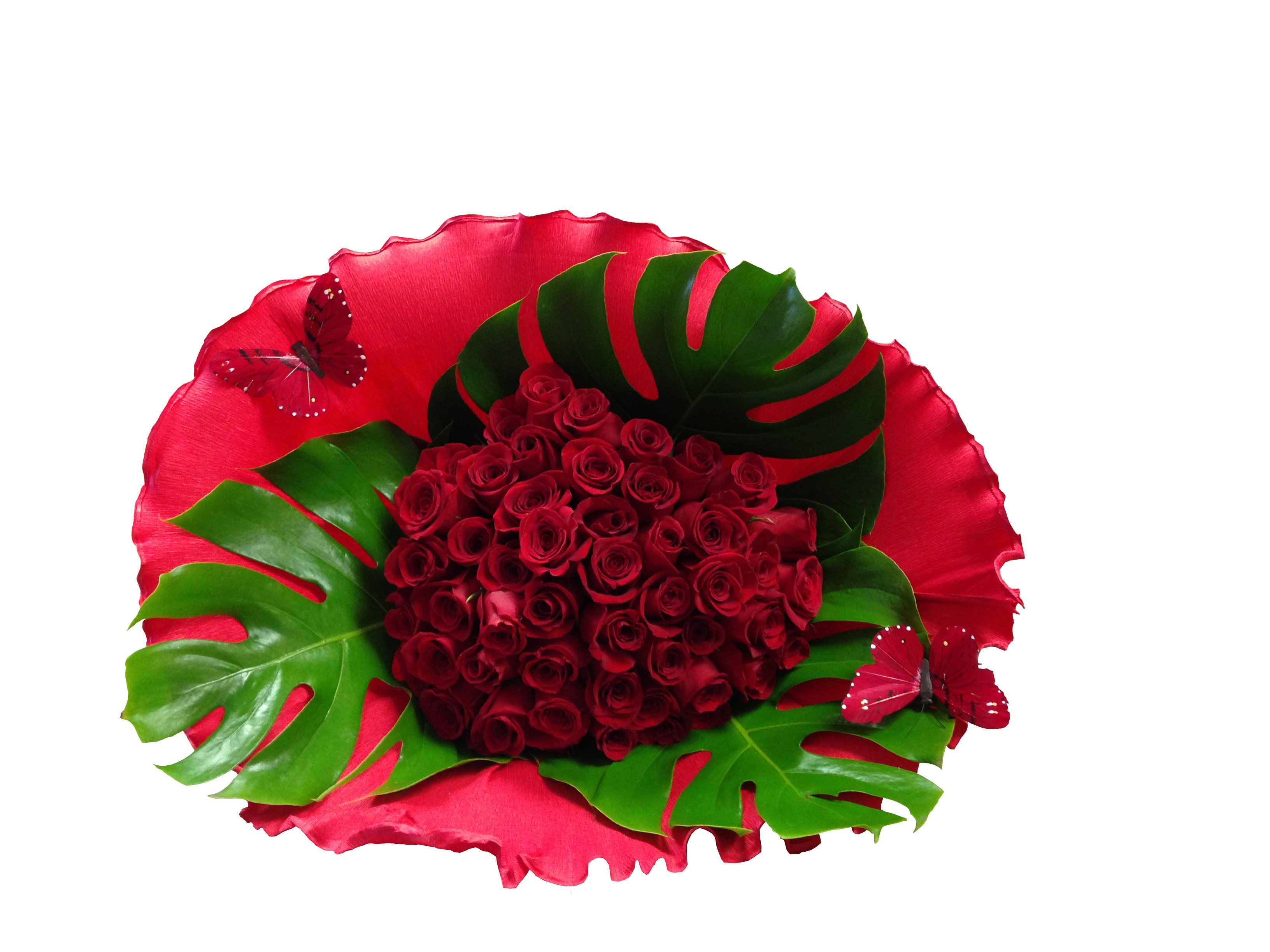 Lavish Red rose bouquet - Event Flowers NY