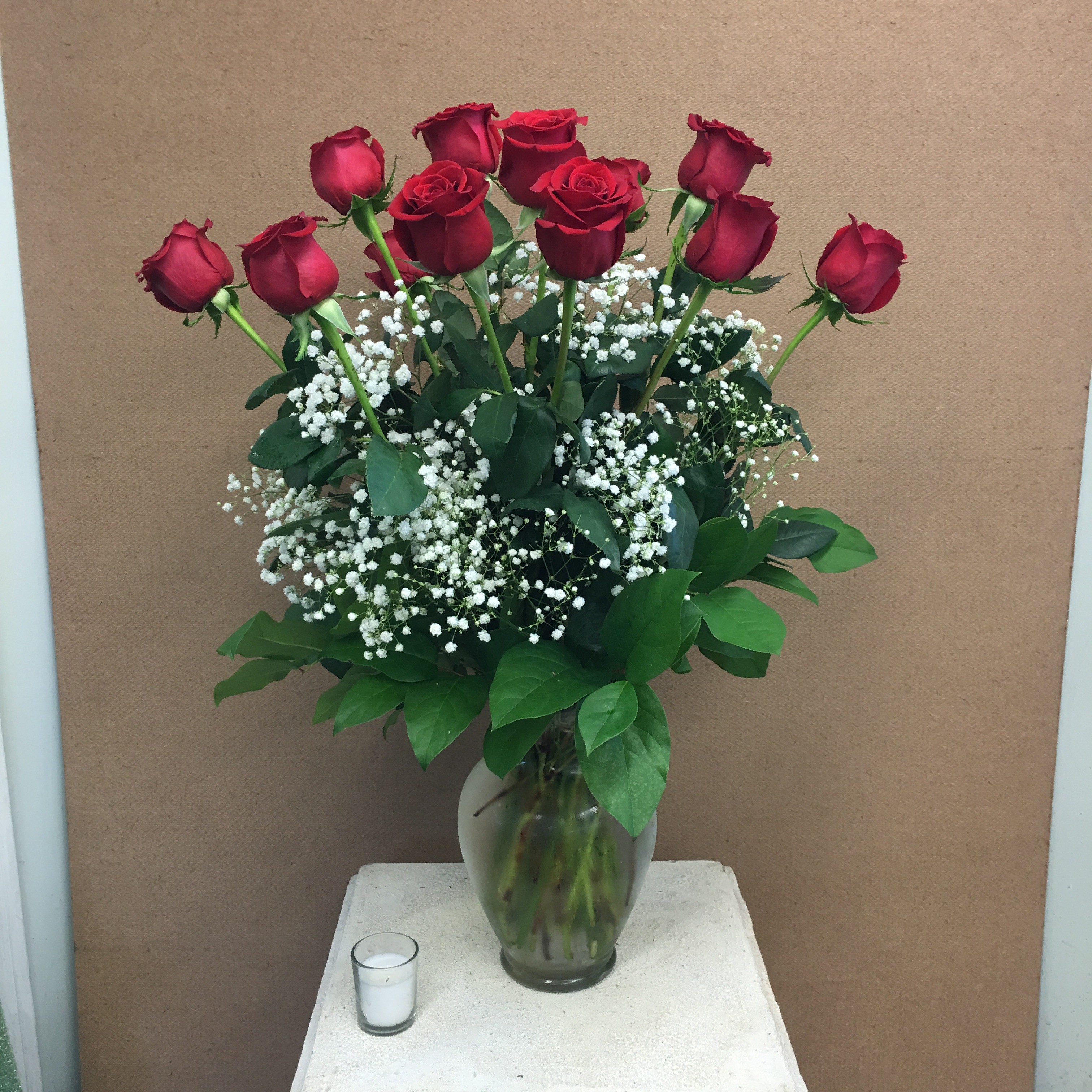 1 Dozen Premium Long Stem Red Roses in Peabody, MA | Evans Flowers