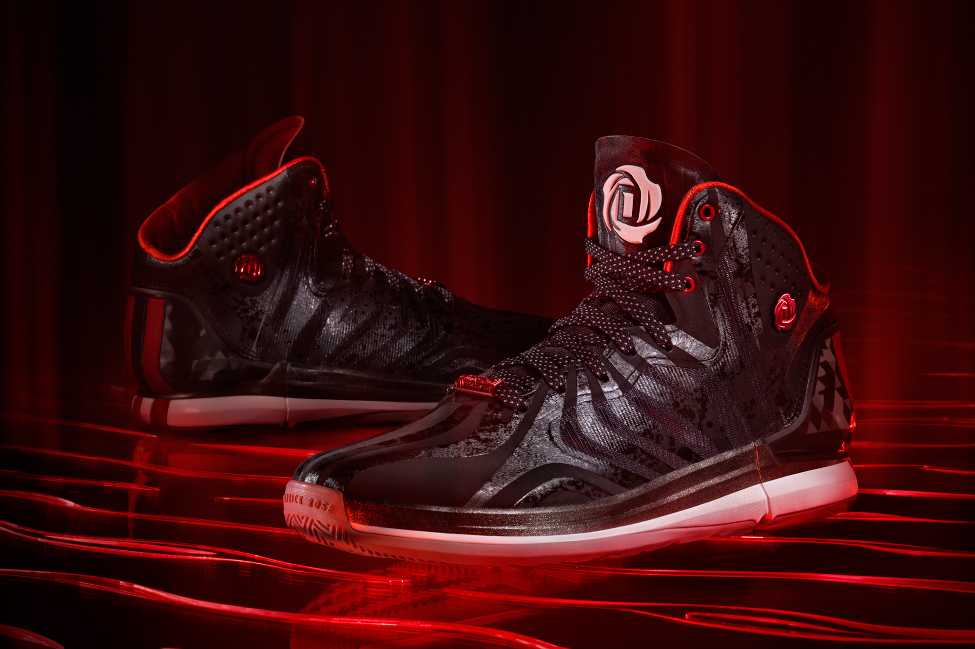 The adidas D Rose 4.5: Back In Black - Hardwood and Hollywood