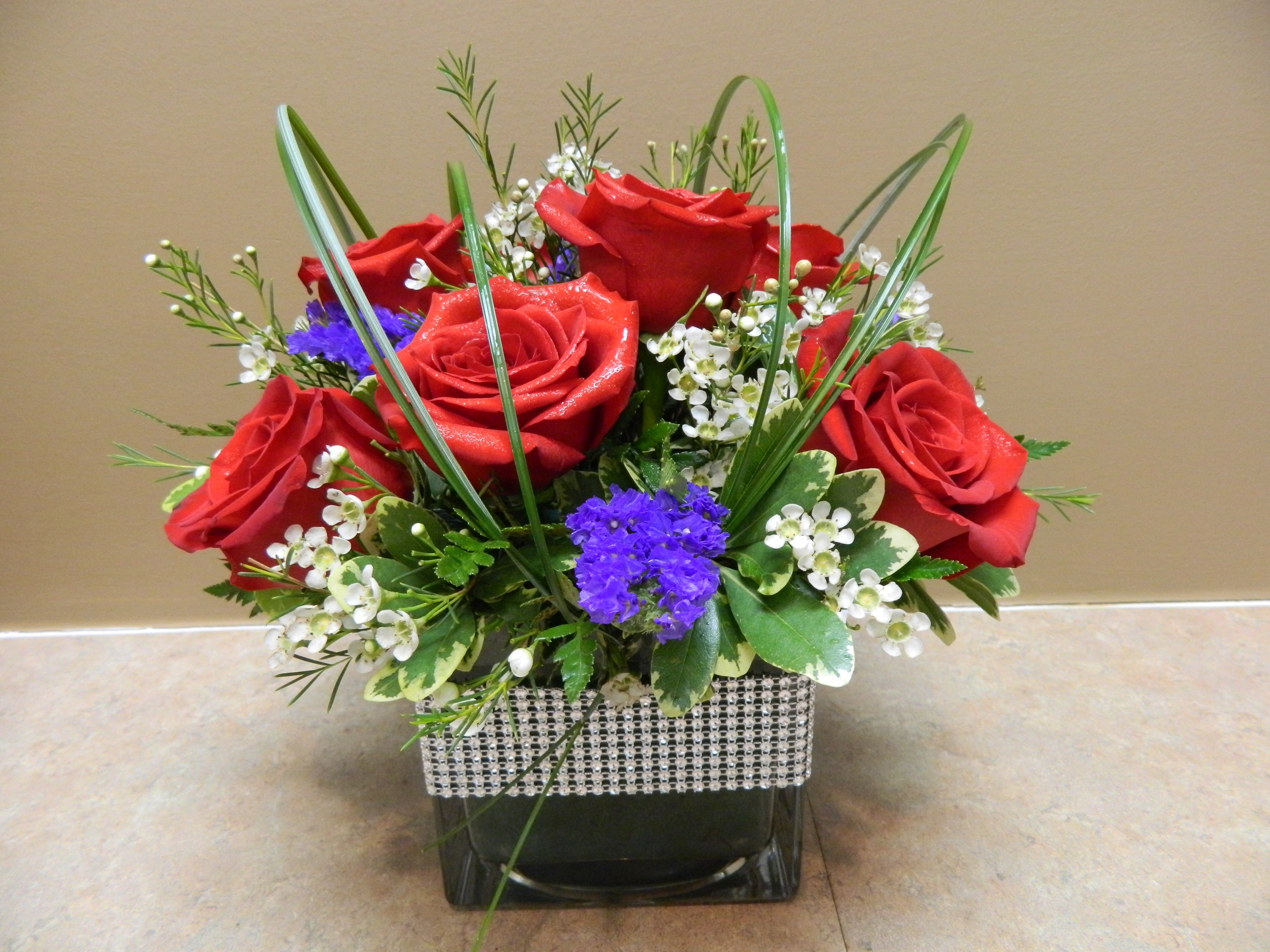 Sweetheart Bouquet with Red Roses in Larned, KS | Country Seasons ...