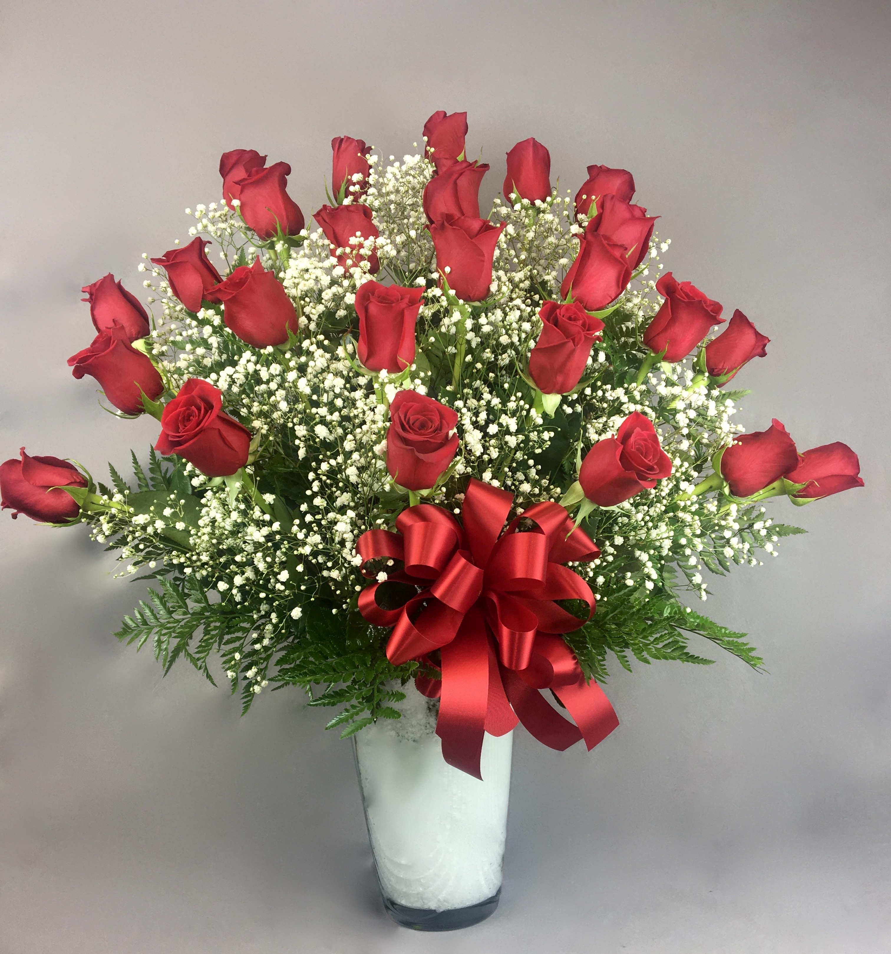 2 Dz. Premium Red Roses – Flower Delivery Dallas, TX — I Love Roses ...