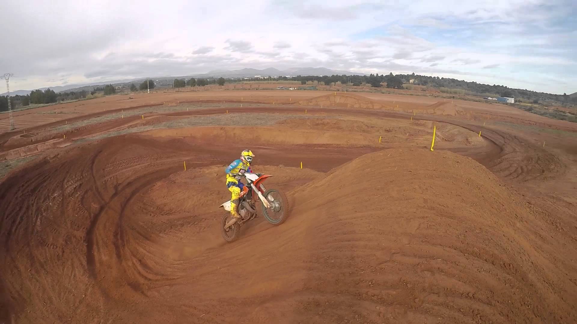 GoPro Hero 4] RedSand Mx Park - Track 3 - Hot lap with Kevin Horgmo ...