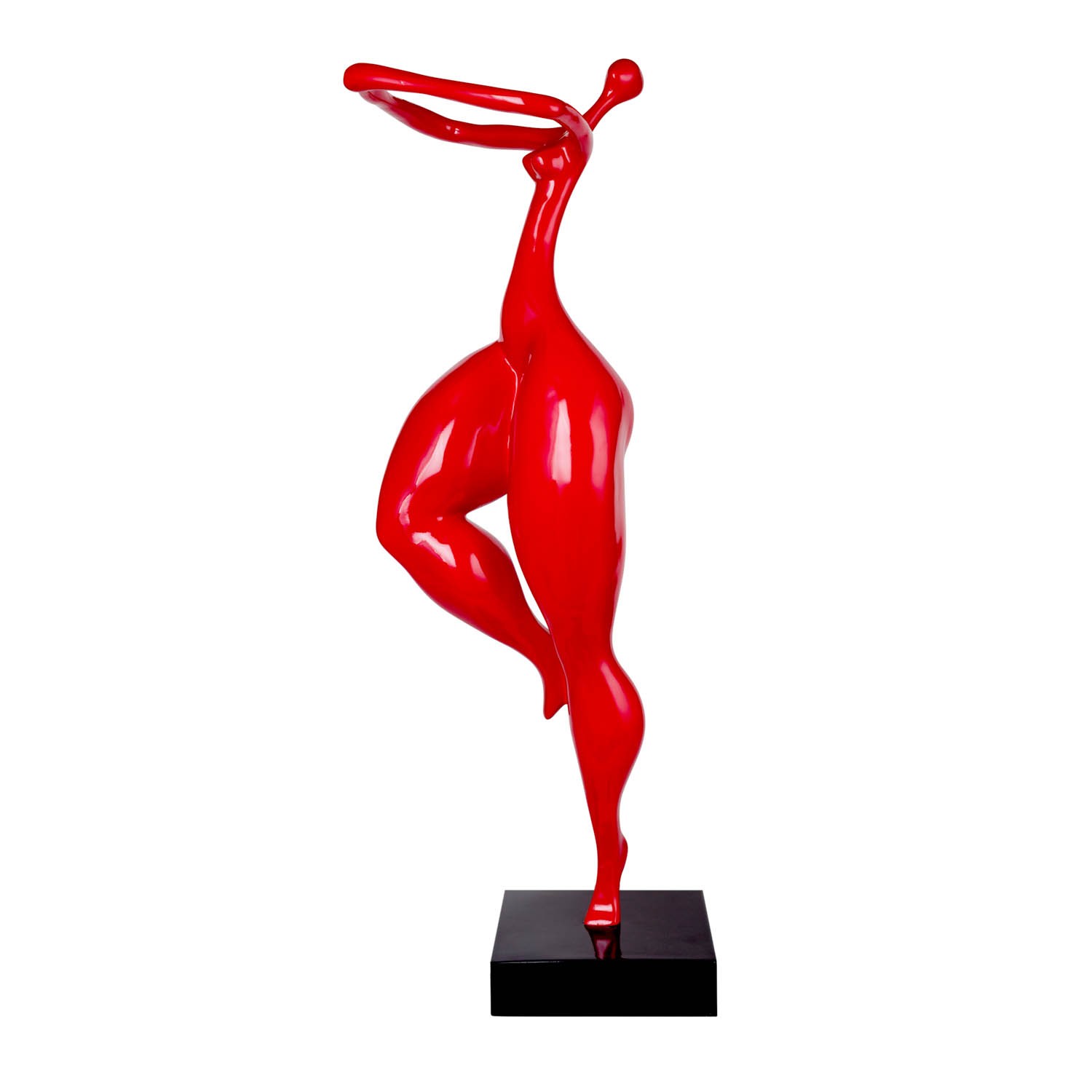 Botero Inspired- Resin Sculpture- Red - Sculptures - Products
