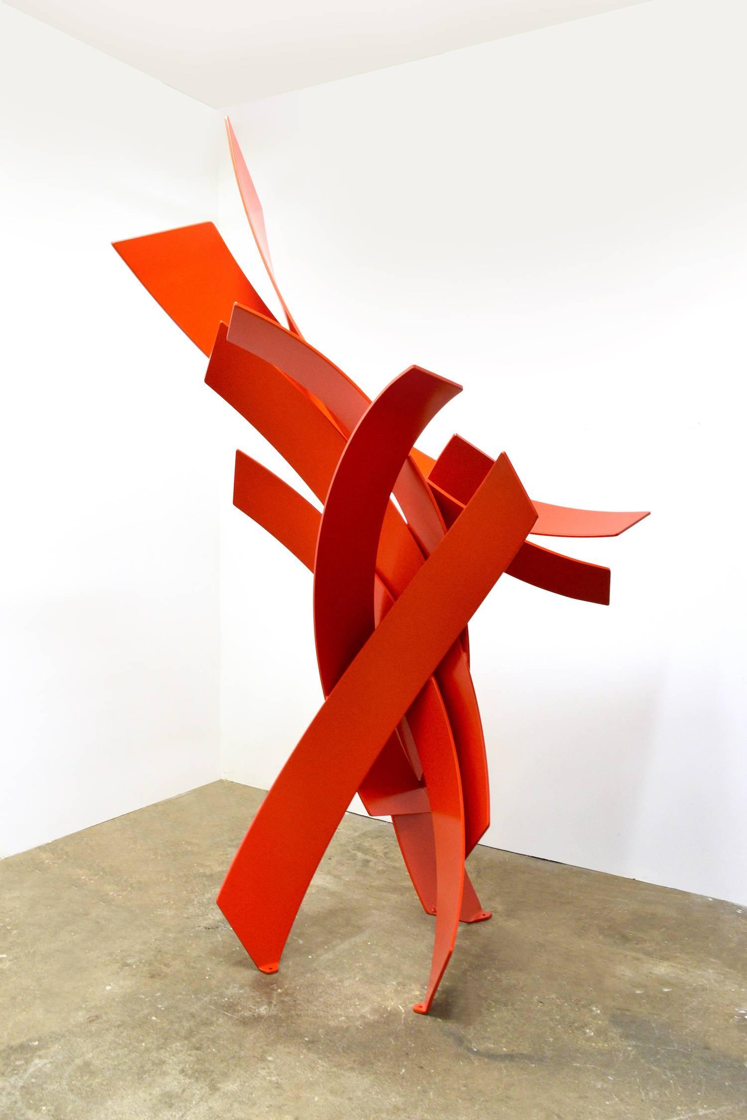 Matt Devine - Rise and Shine - Red Sculpture, Sculpture For Sale at ...