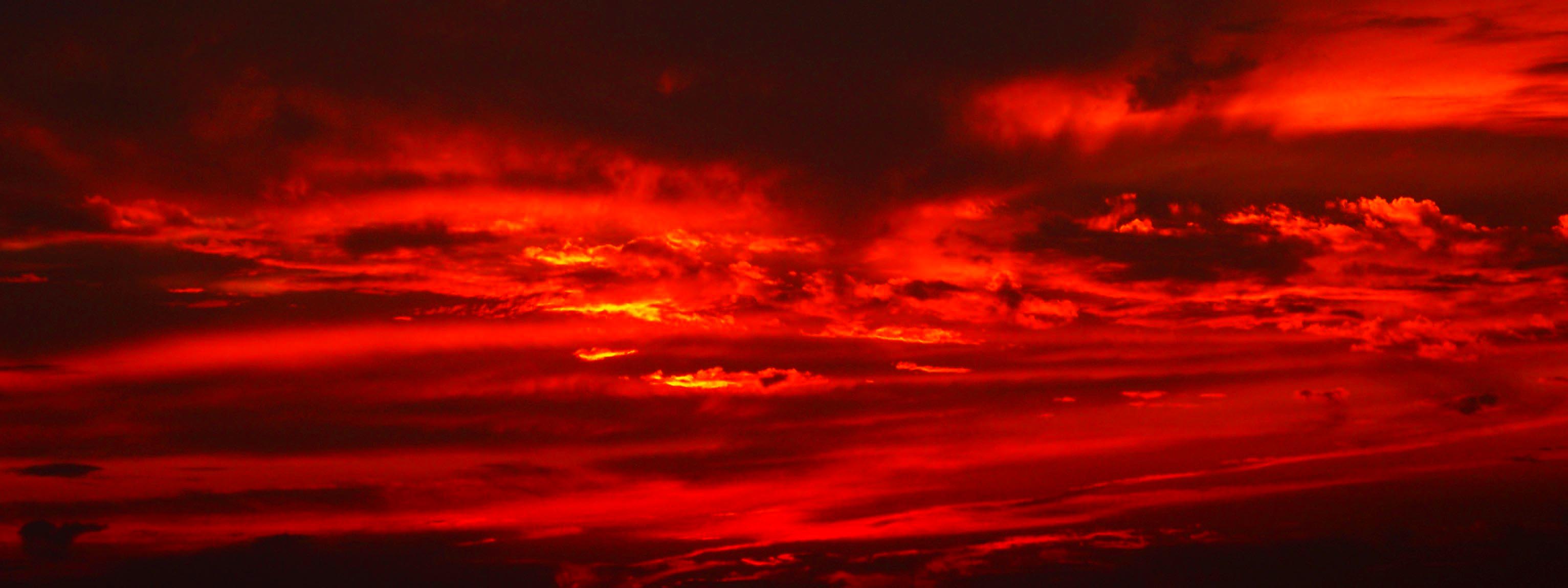 Fire Red Sky | Tim Morrill Photography