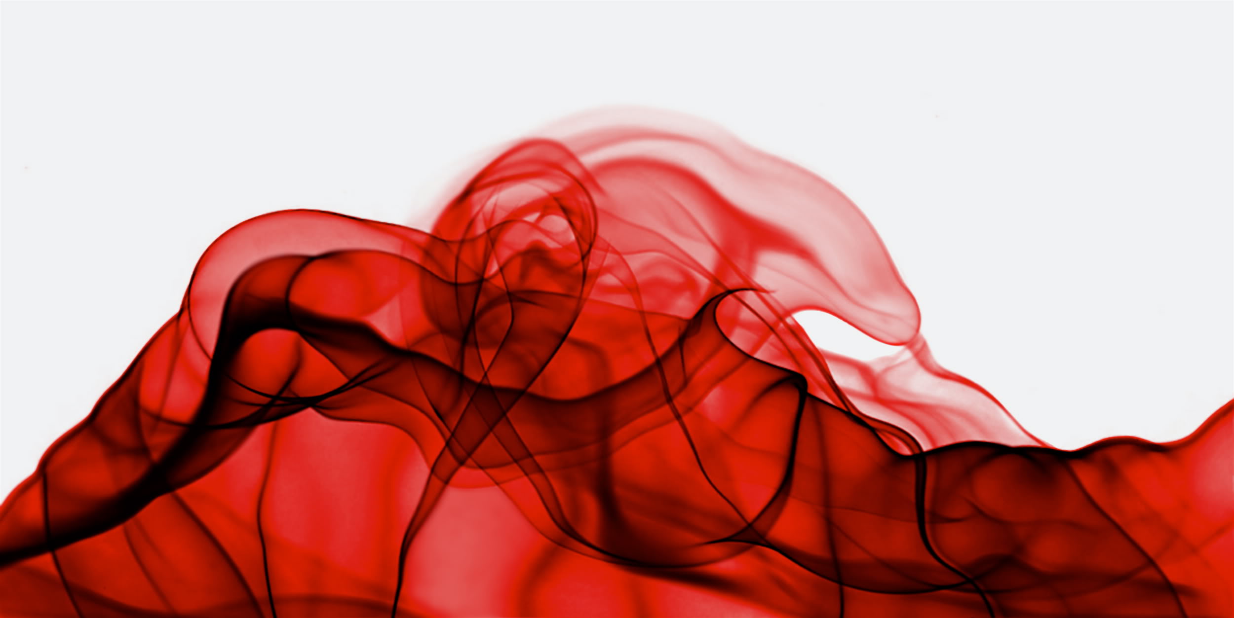 Wallpapers Of The Day: Red Smoke | 2500x1253 Red Smoke Backgrounds