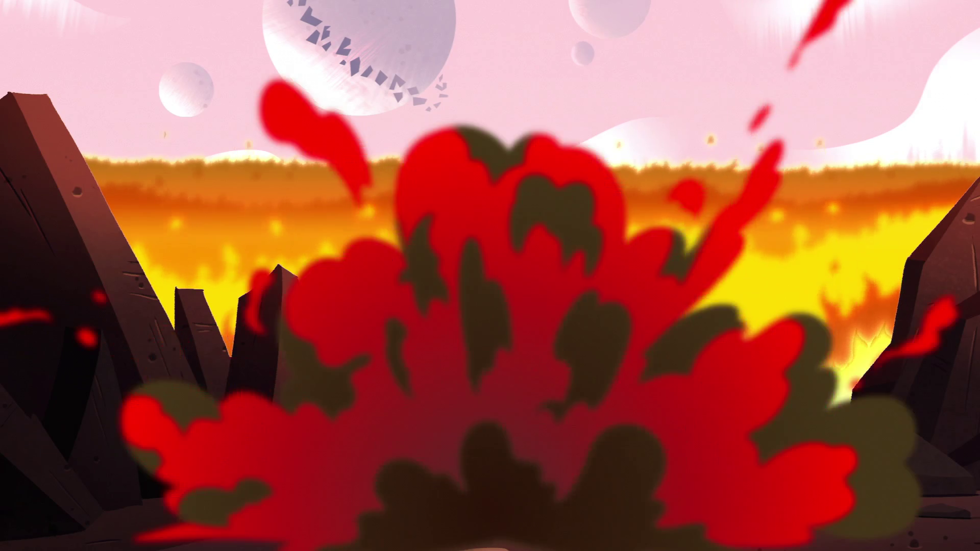 Image - S2E12 Explosion of red smoke.png | Star vs. the Forces of ...