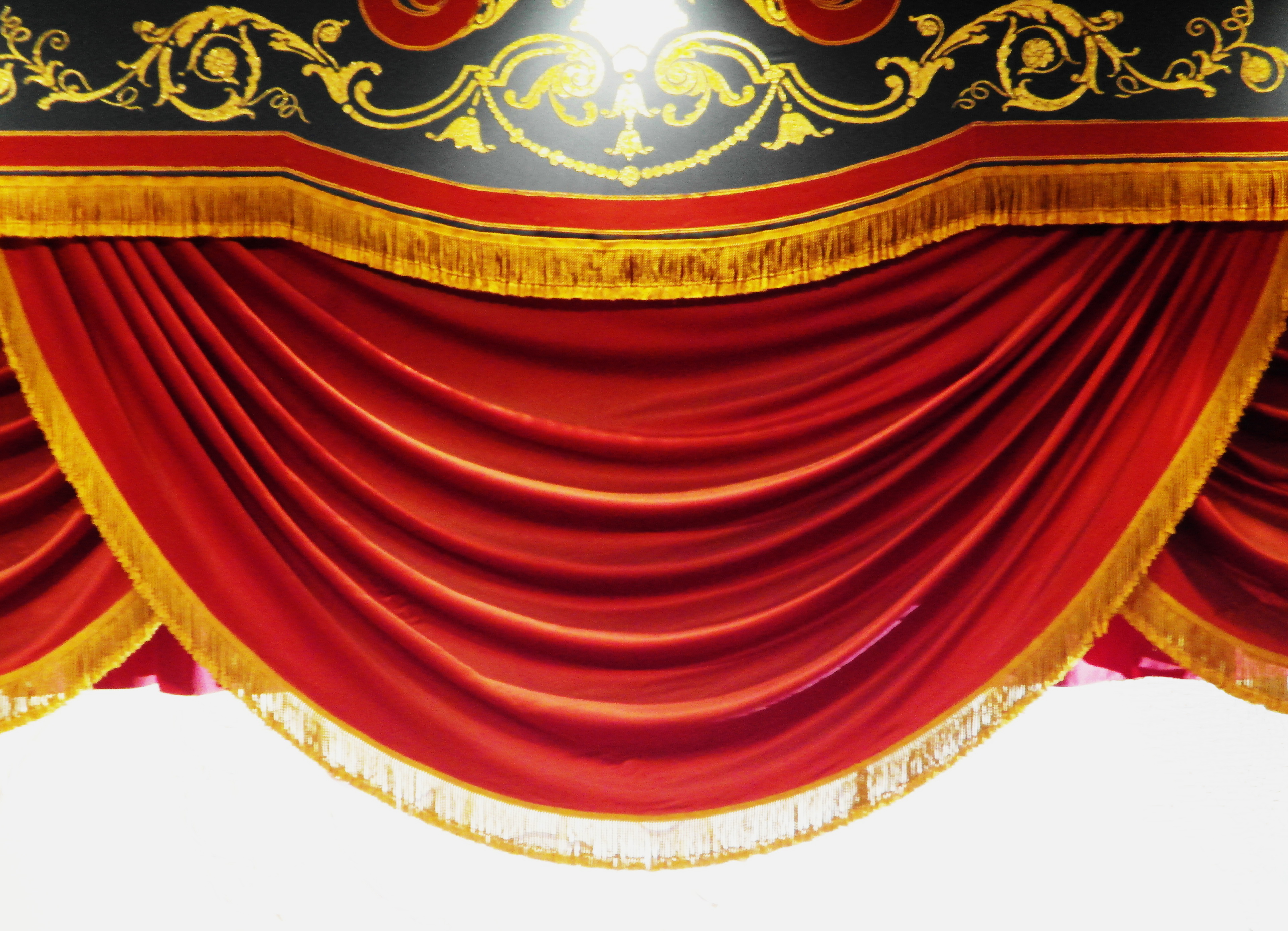 Red stage curtain, Act, Presentation, Front, Hollywood, HQ Photo