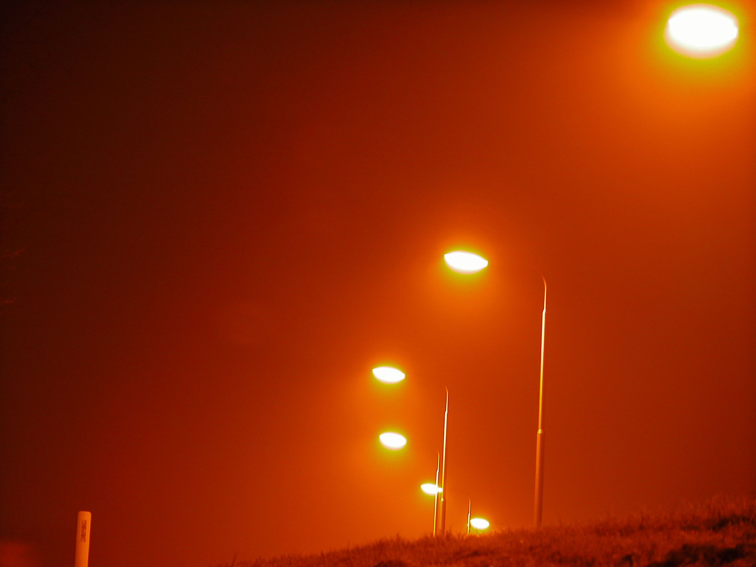 Image*After : images : road freeway highway night dark red orange ...