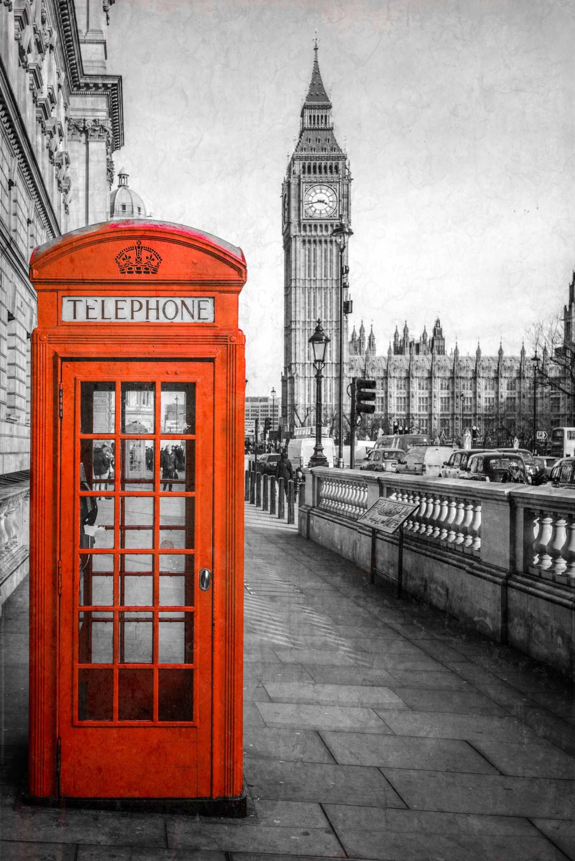 Saatchi Art: London Red Telephone Box - Limited Edition Print ...