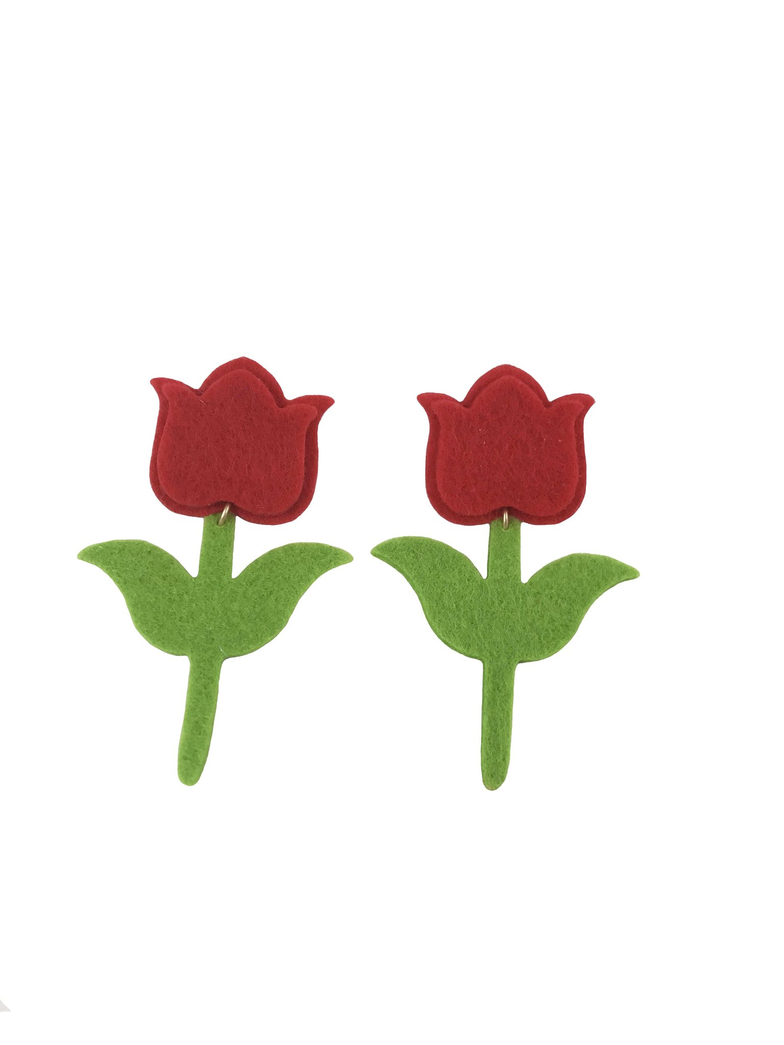 Red Tulip Earrings – dadybones