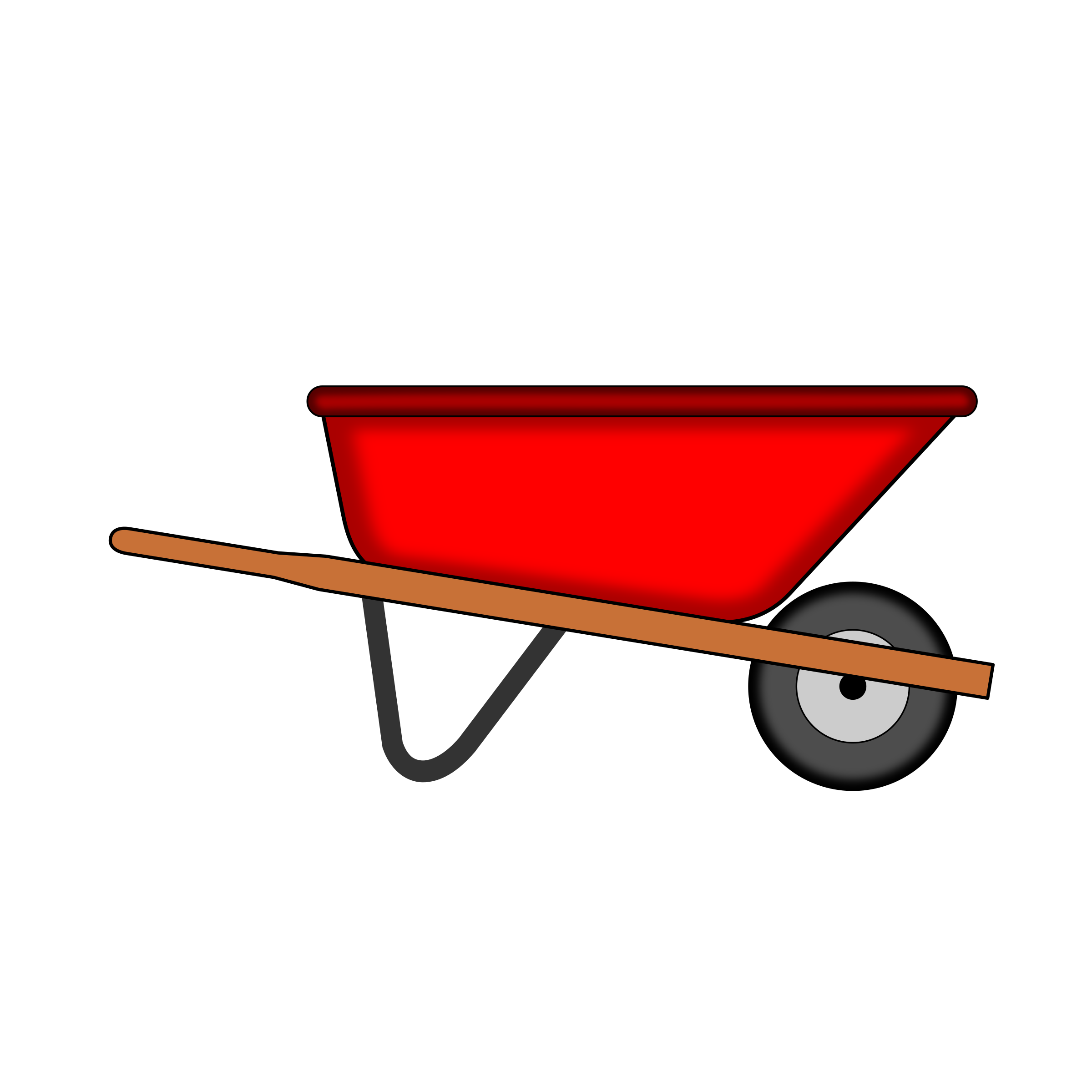 Red Wheelbarrow Icons PNG - Free PNG and Icons Downloads