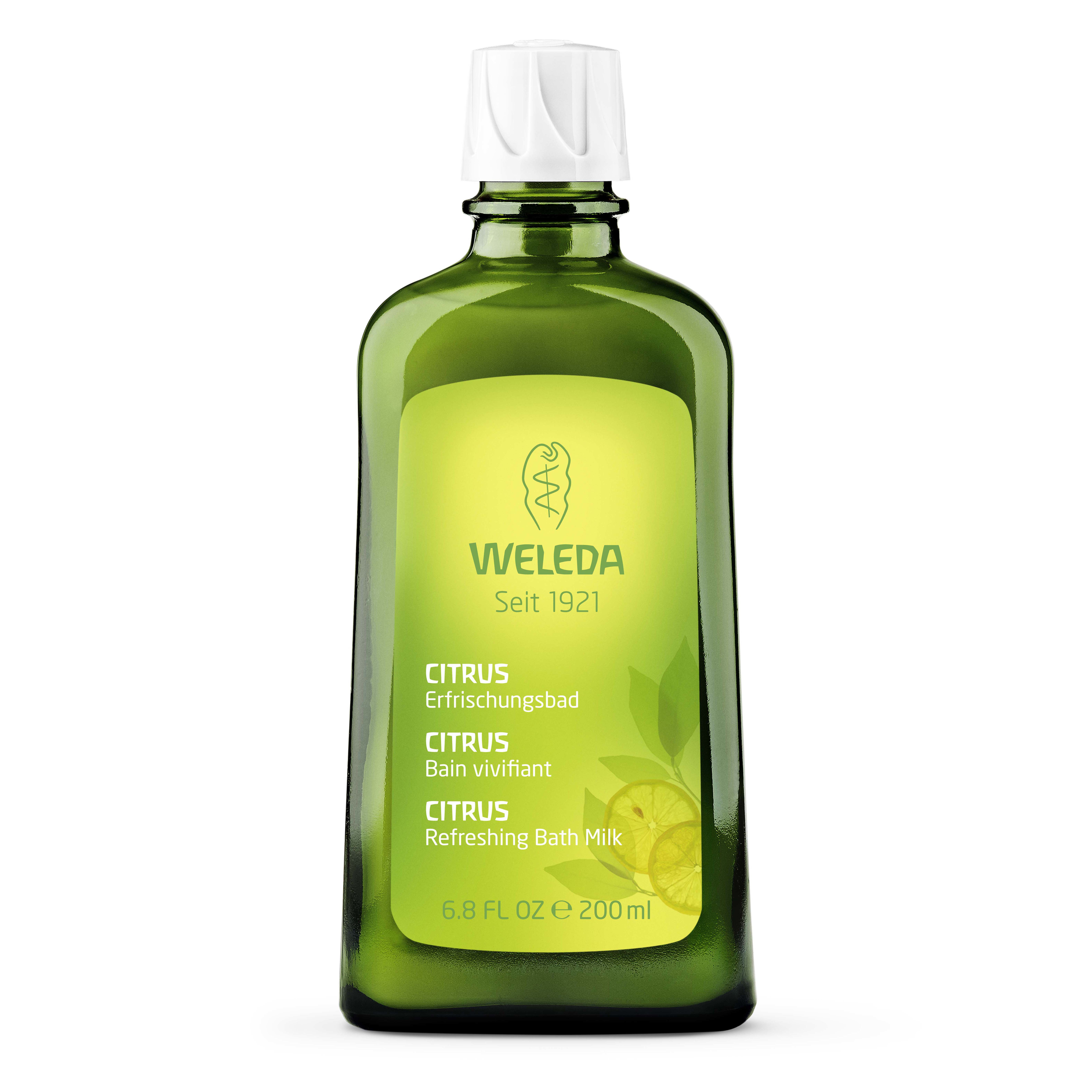 Weleda Citrus Refreshing Bath Milk 200ml - Zen Organic Health