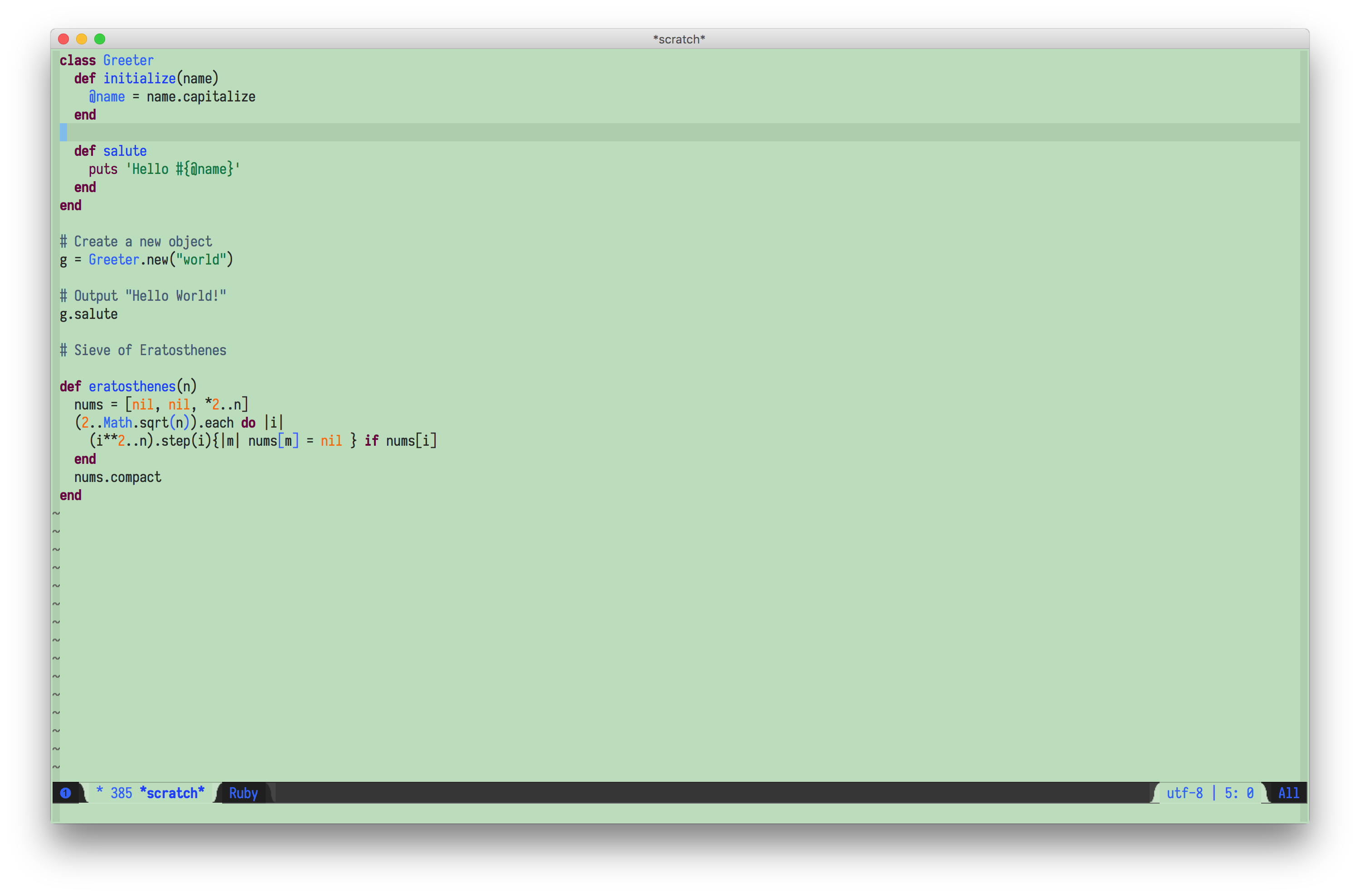 GitHub - sinpai/relax-your-eyes-theme: Custom Emacs theme in green ...