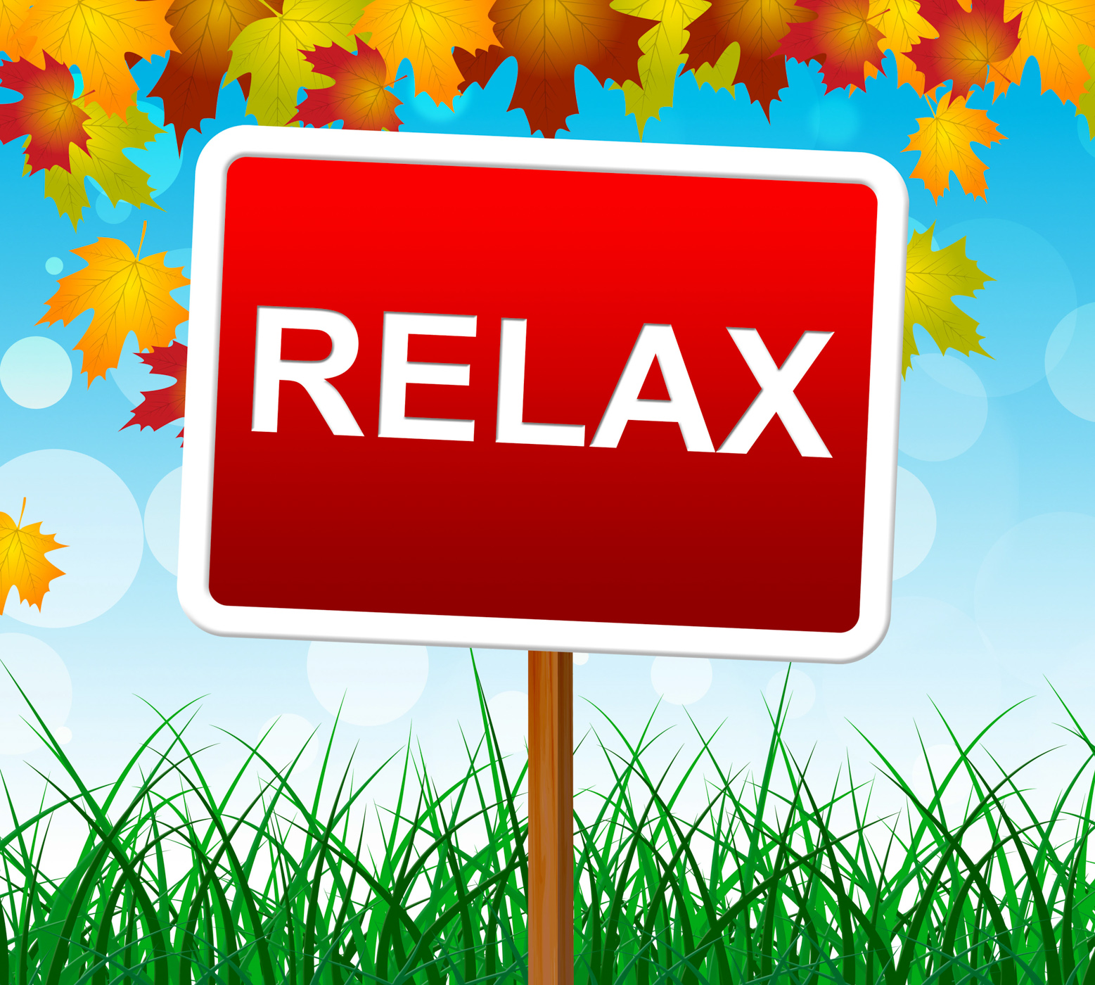 Relaxation relax indicates relief relaxing and recreation photo