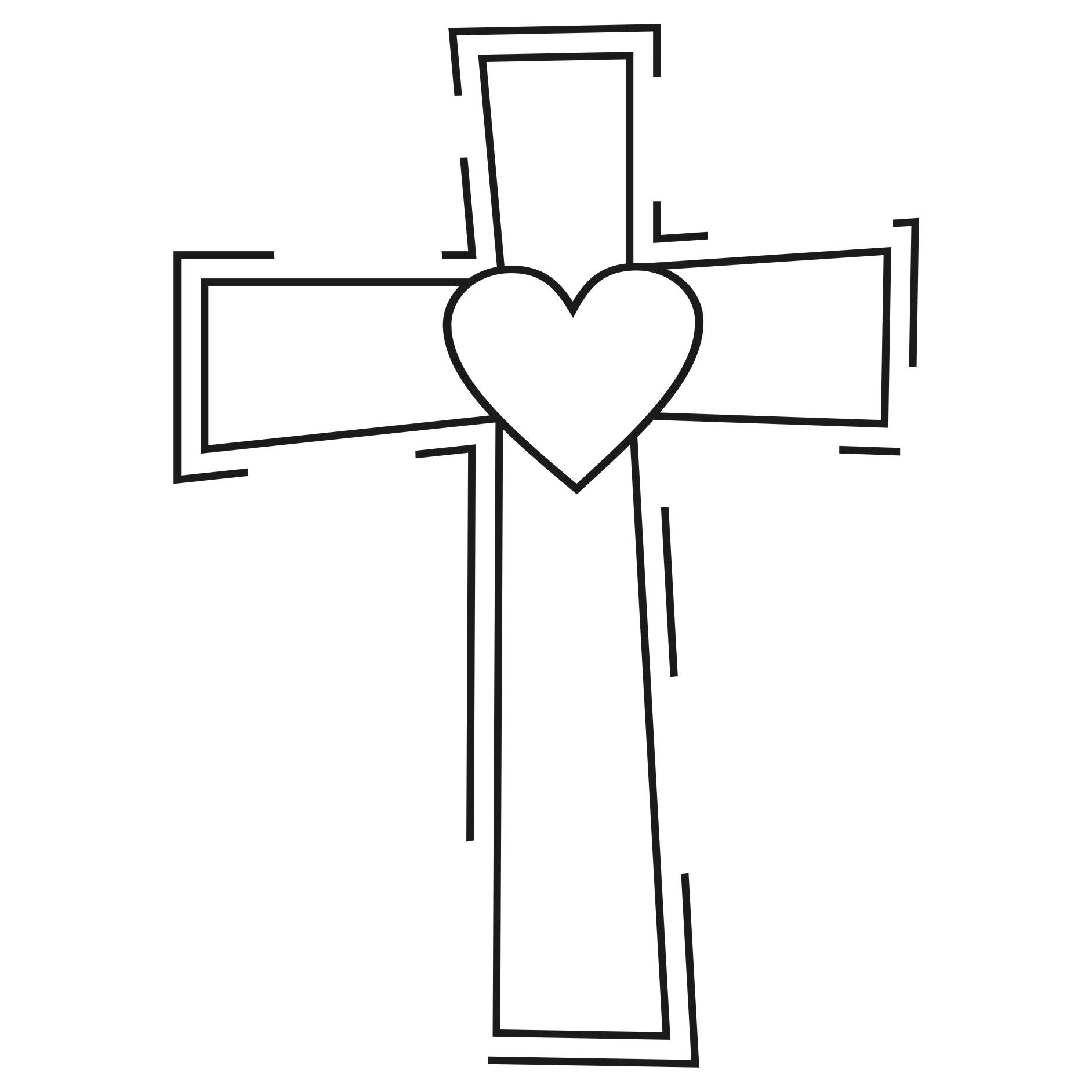 Clipart Design Ideas Clipart Religious Heart Cross | Strength for ...