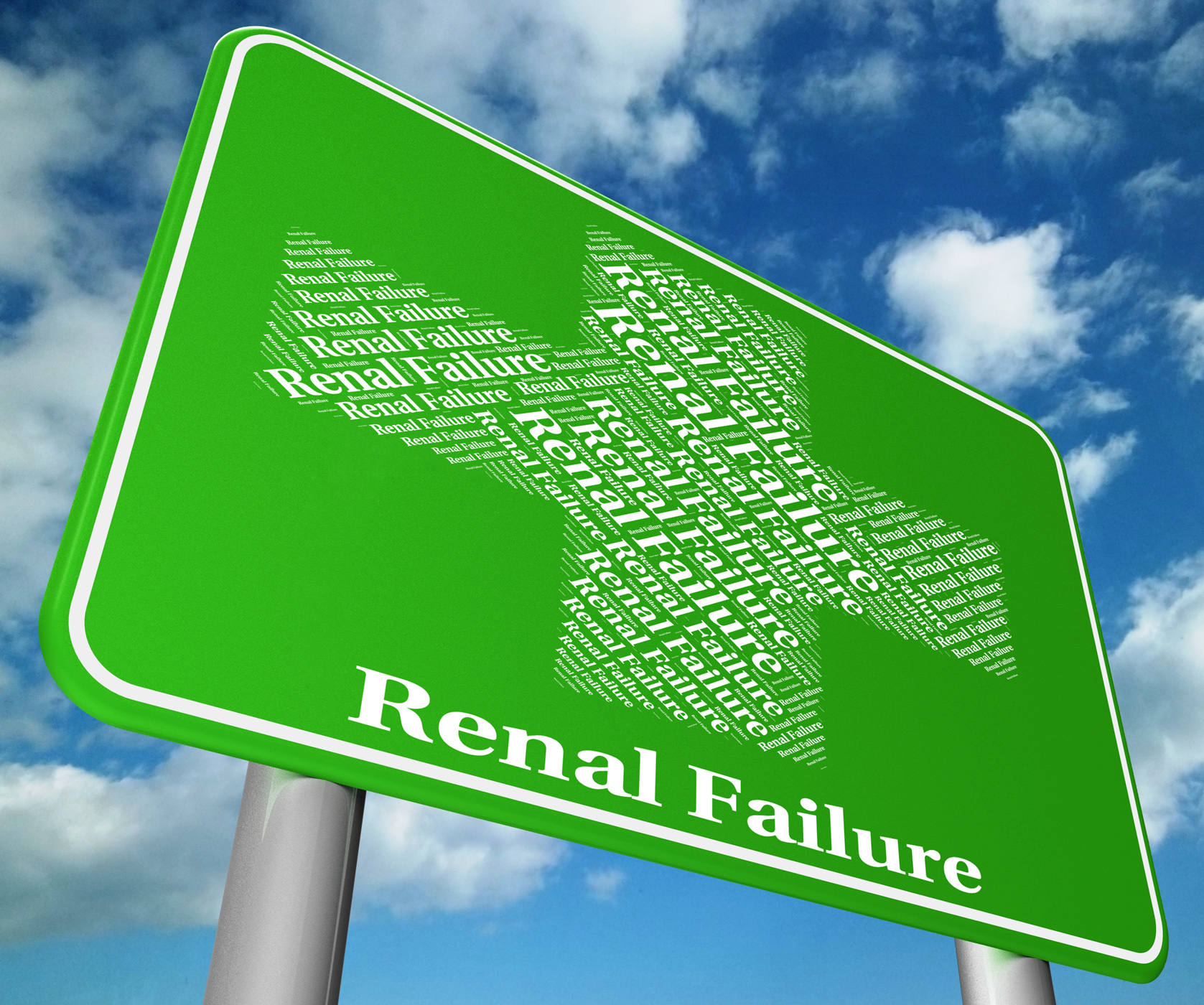 Renal failure represents lack of success and ailments photo