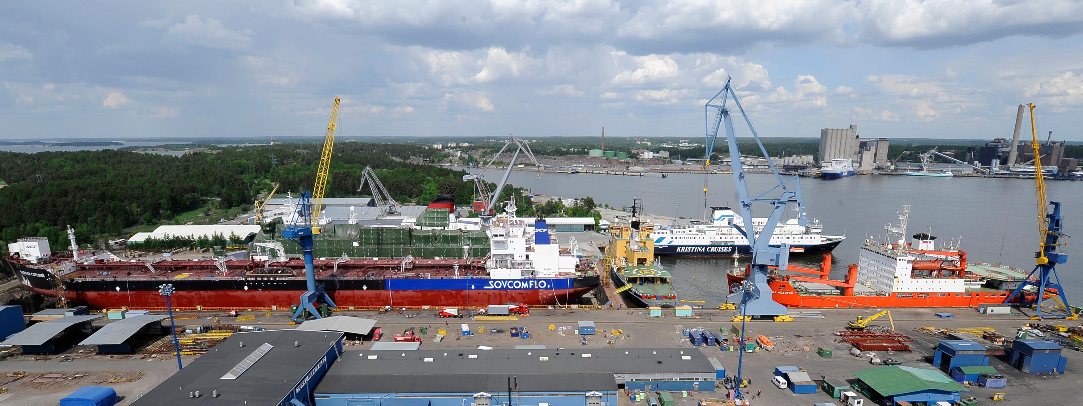 Shipyard - TURKU REPAIR YARD LTD, Naantali, Finland