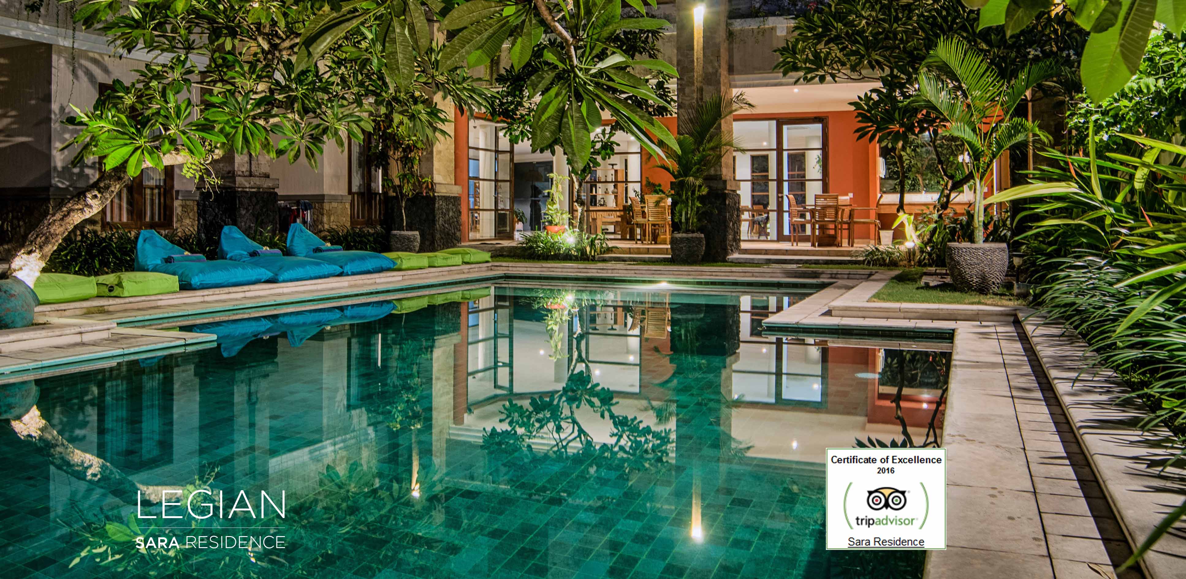 Sara Residence - Official Hotel Website - Bali Expat Apartment in Legian