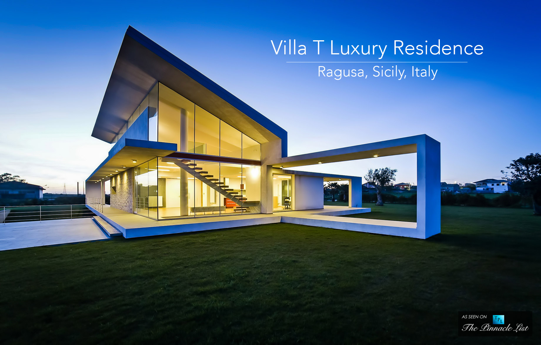 Villa T Luxury Residence – Ragusa, Sicily, Italy 
