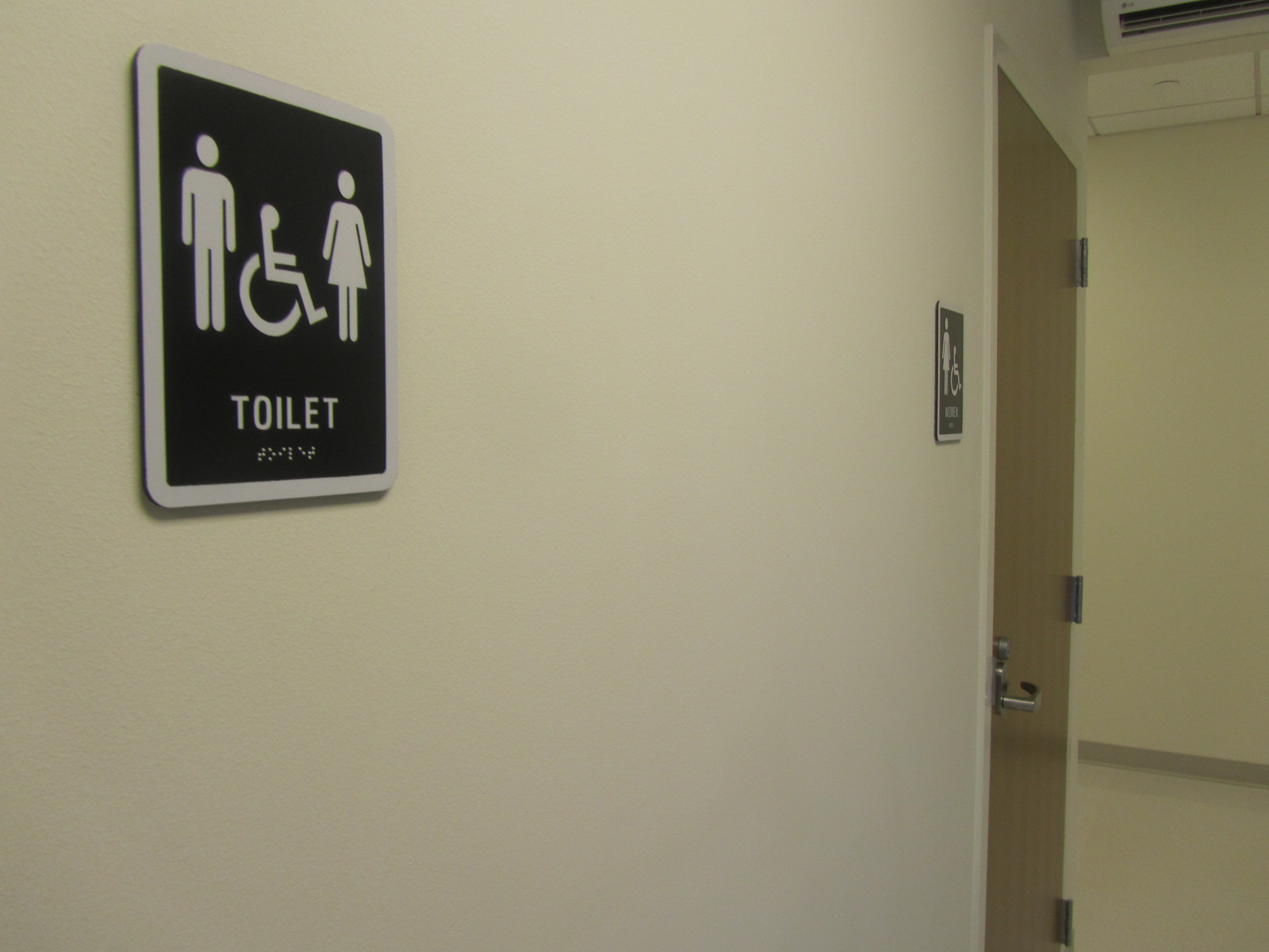 New Single-use, Gender Neutral Signage Installed on Appalachian ...