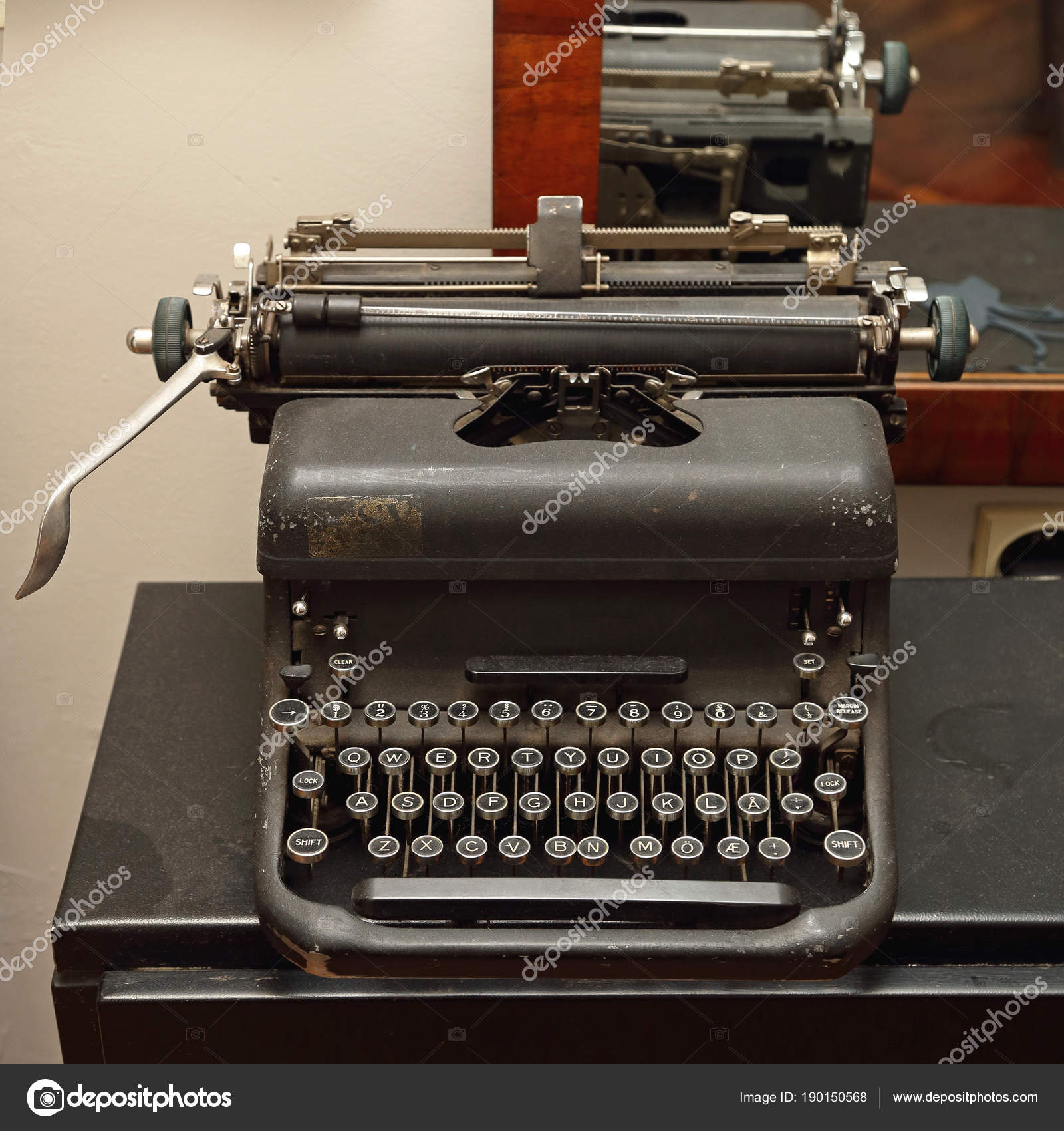 Retro Typewriter — Stock Photo © Baloncici #190150568