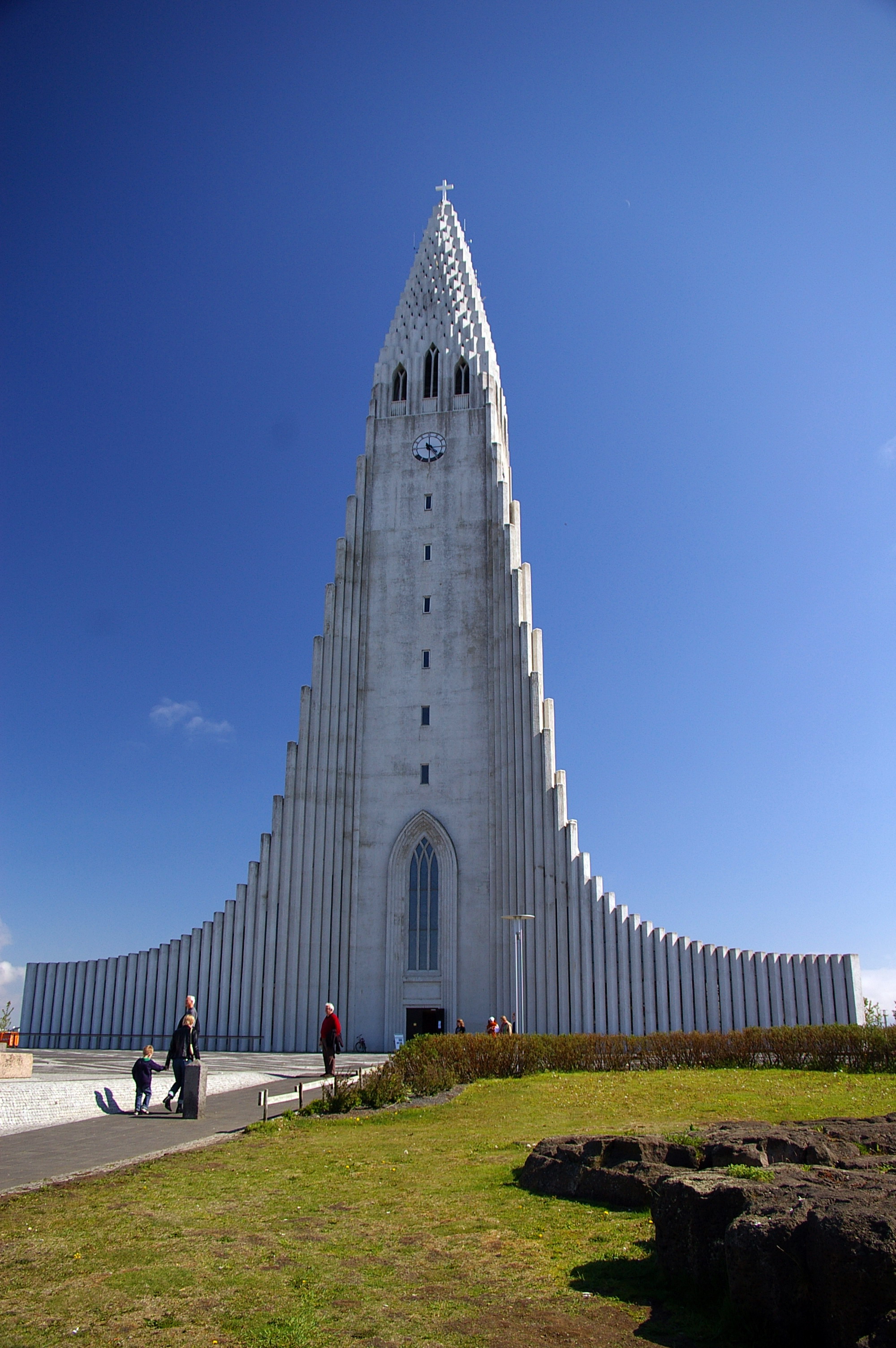 Hallgrim Cathedral Reykjavik- Iceland Image
