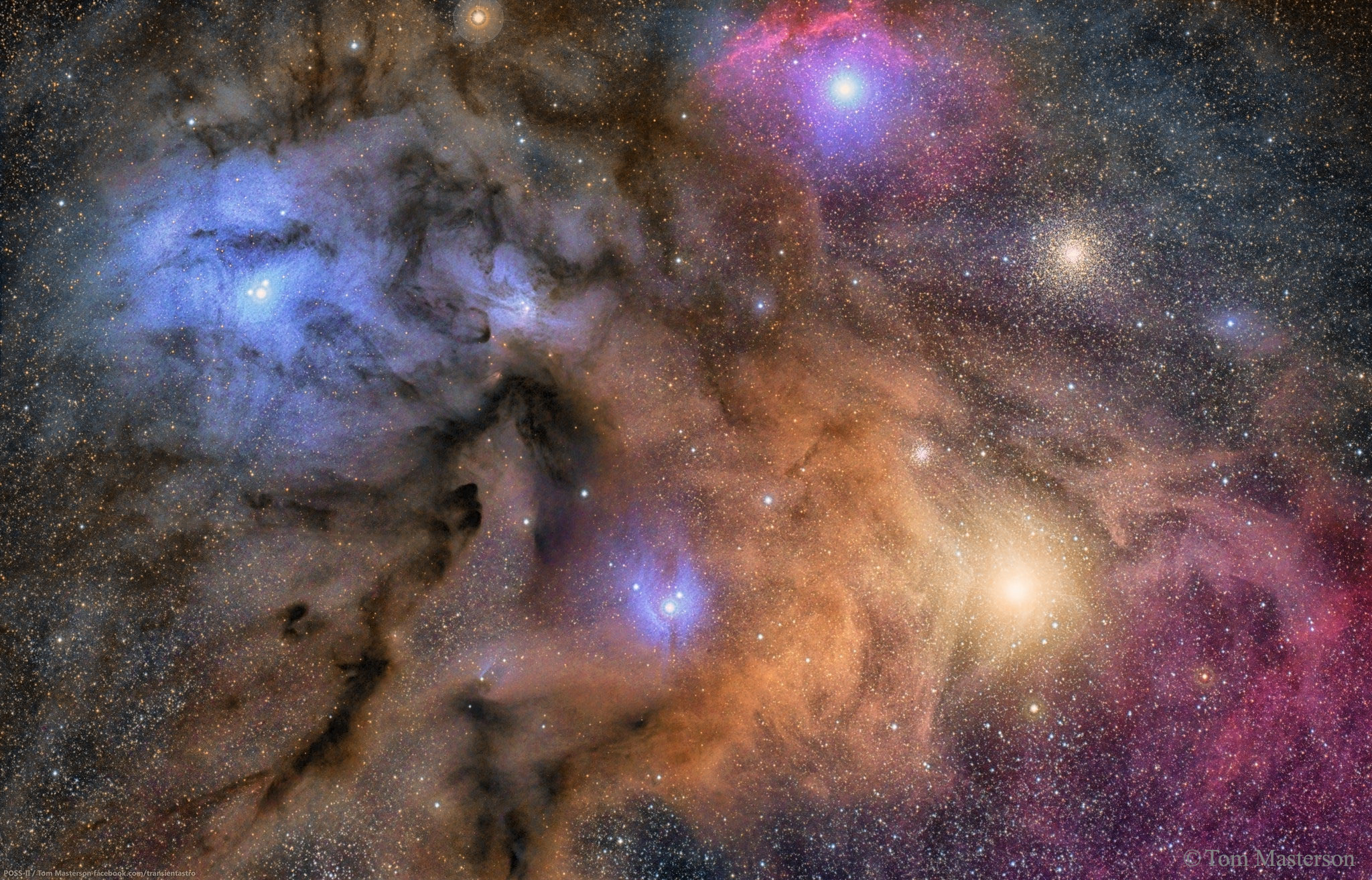 APOD: 2016 July 5 - The Colorful Clouds of Rho Ophiuchi