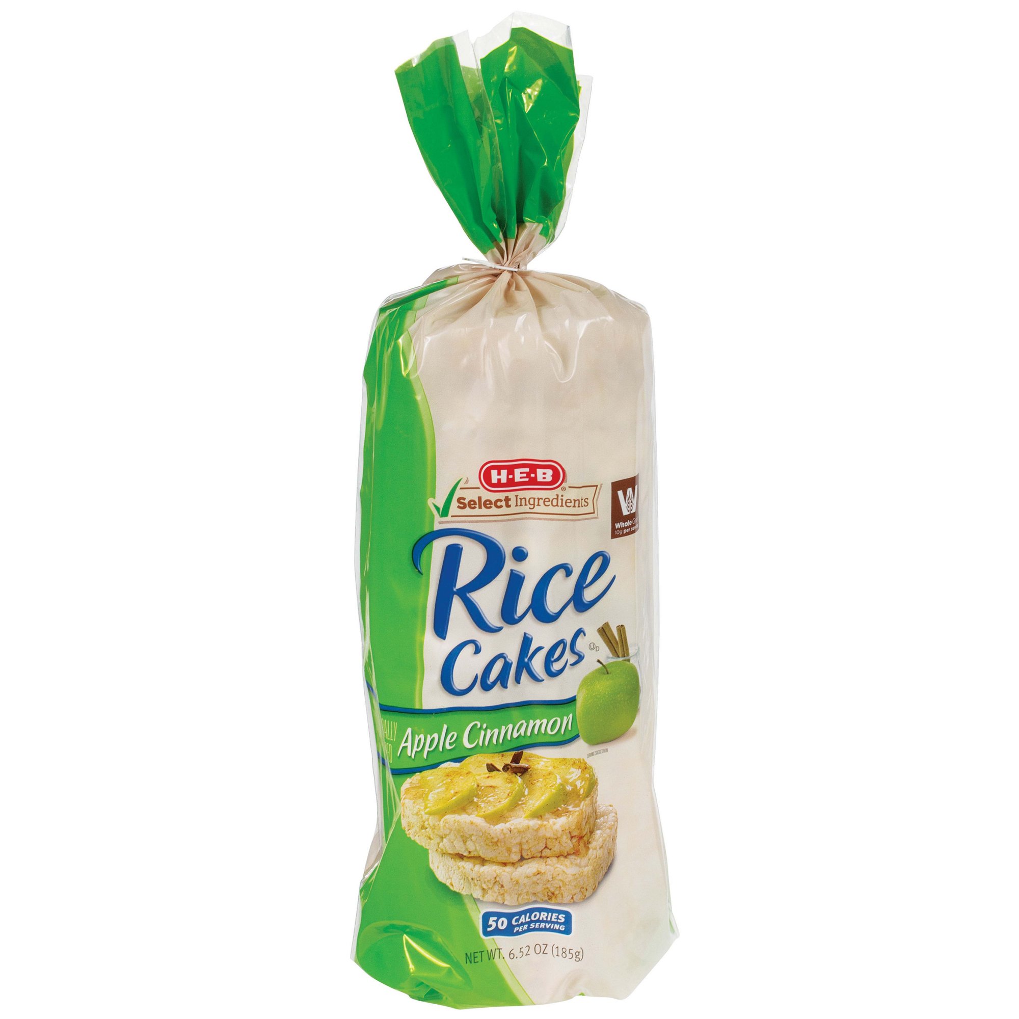 H‑E‑B Select Ingredients Apple Cinnamon Rice Cakes ‑ Shop Popcorn ...