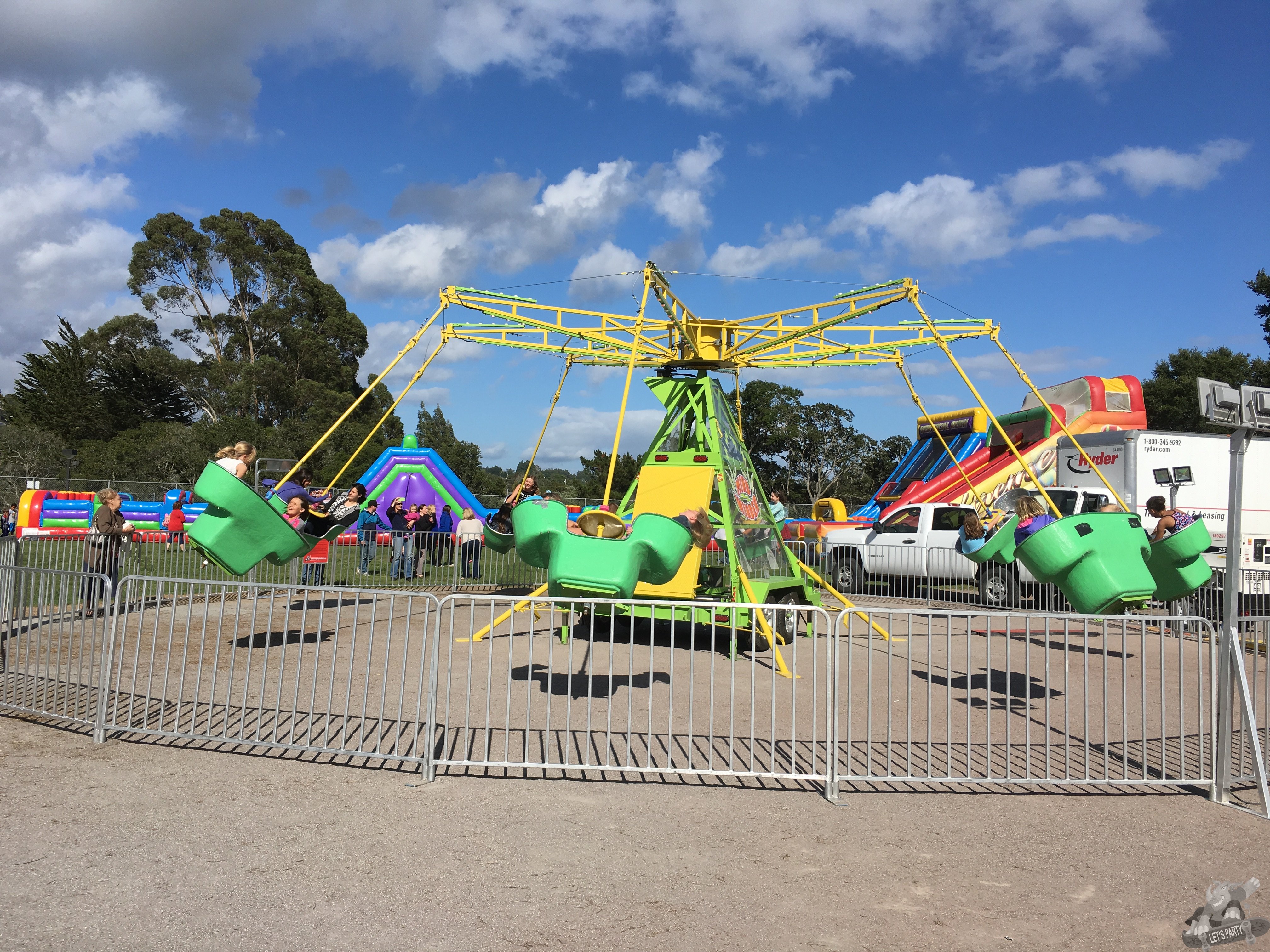 Mindwinder Carnival Spinning Ride - Lets Party