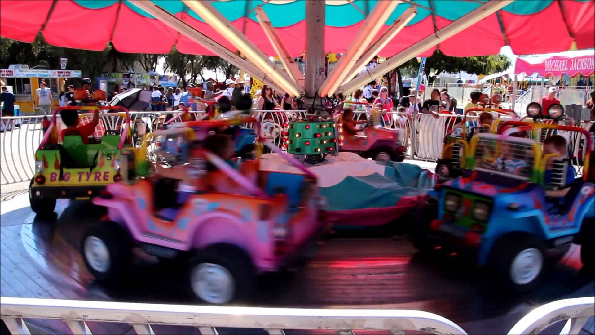 Car Ride for little kids. California State Fair 2013 - YouTube